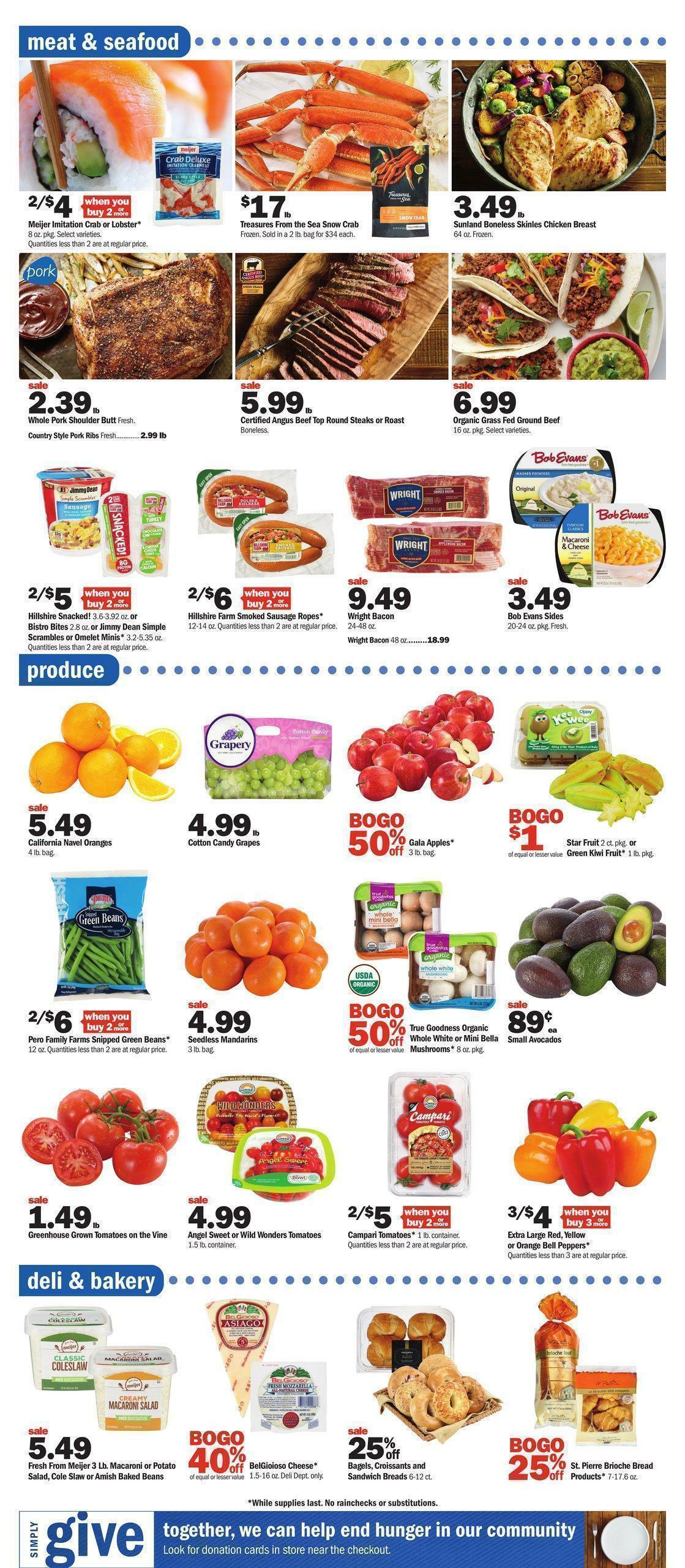 Meijer Weekly Ad from September 11