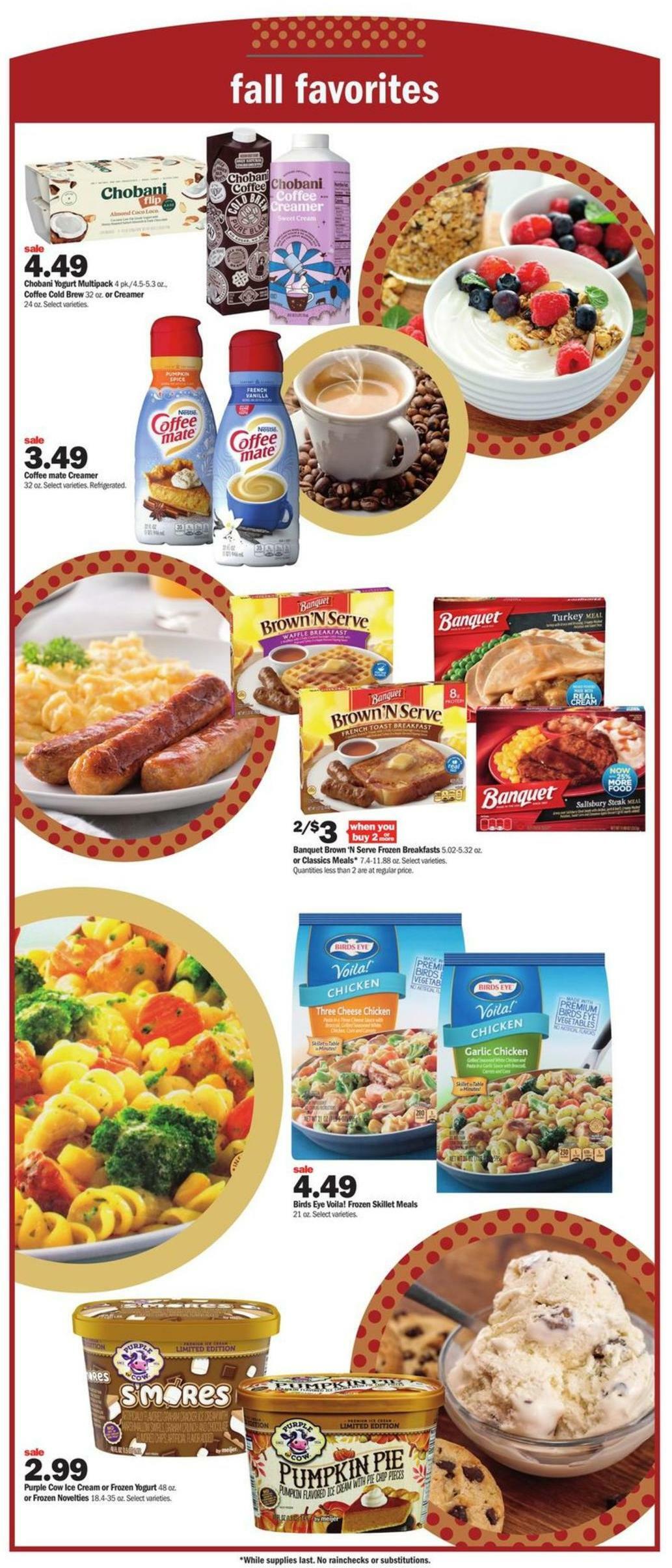 Meijer Weekly Ad from September 18