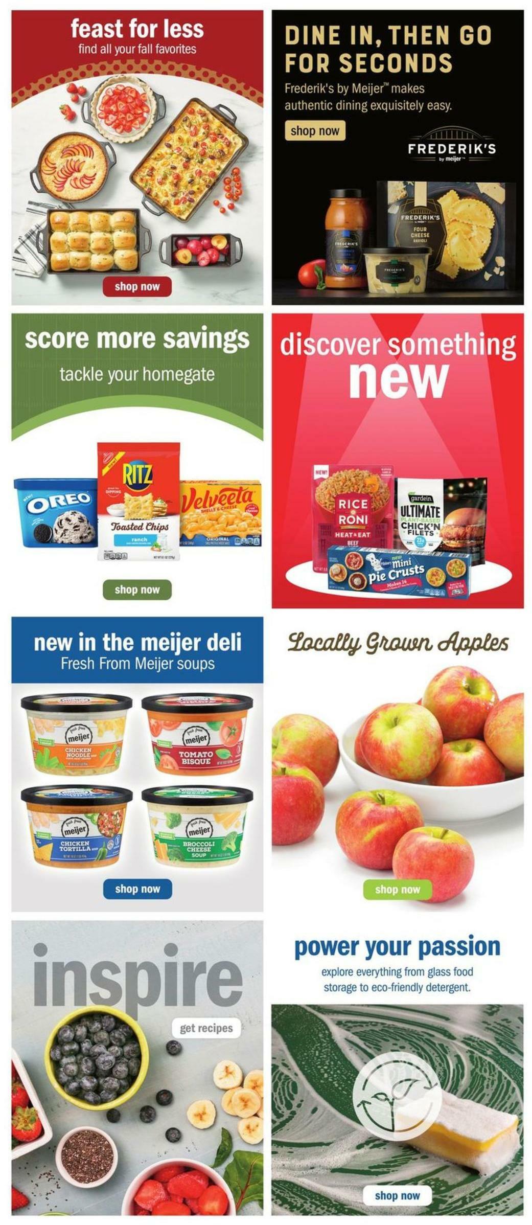 Meijer Weekly Ad from September 18