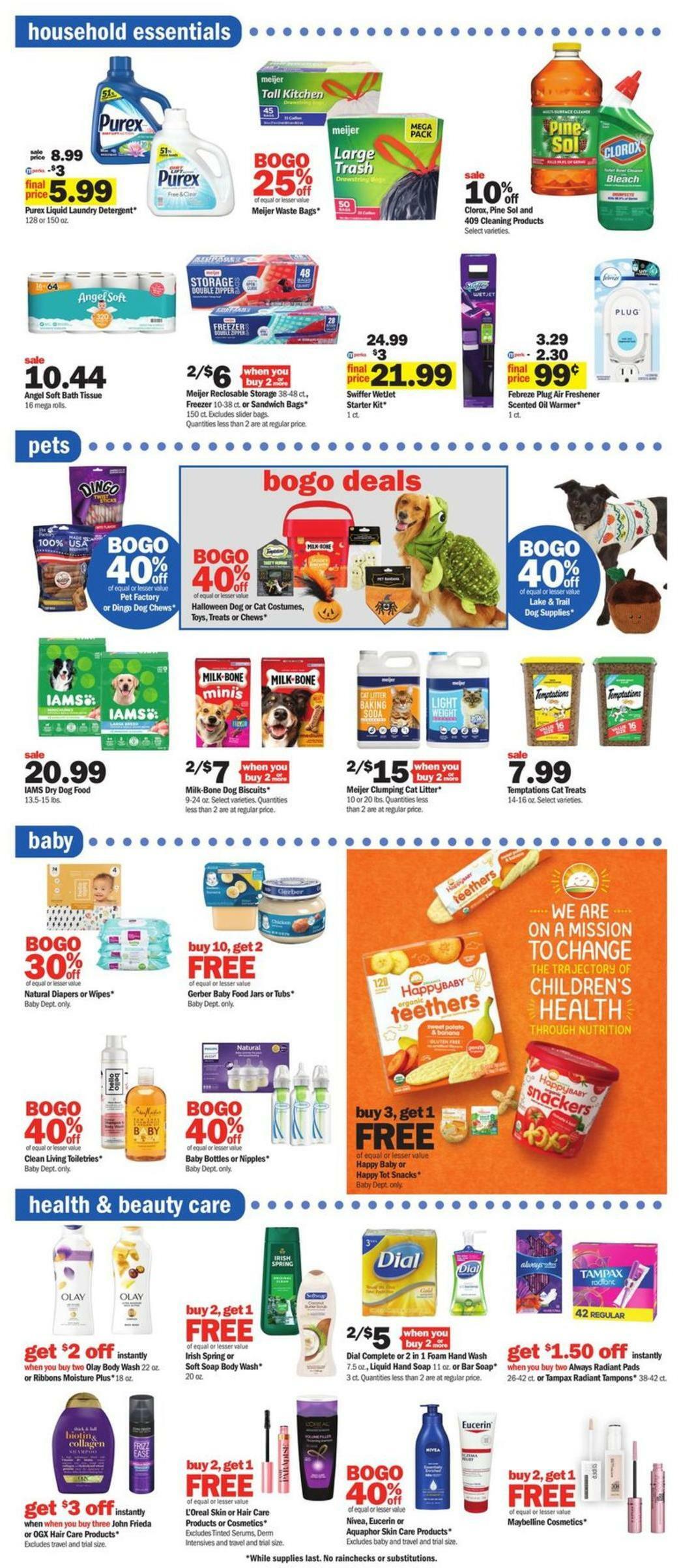 Meijer Weekly Ad from September 18