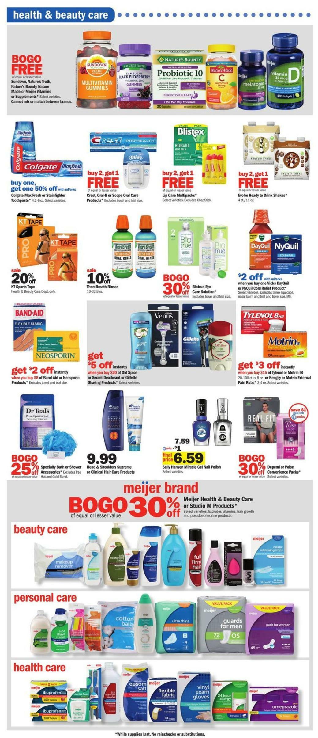 Meijer Weekly Ad from September 18