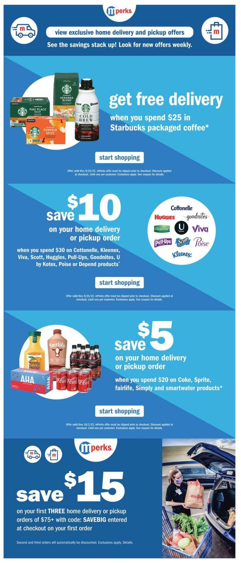 Meijer Weekly Ad from September 18