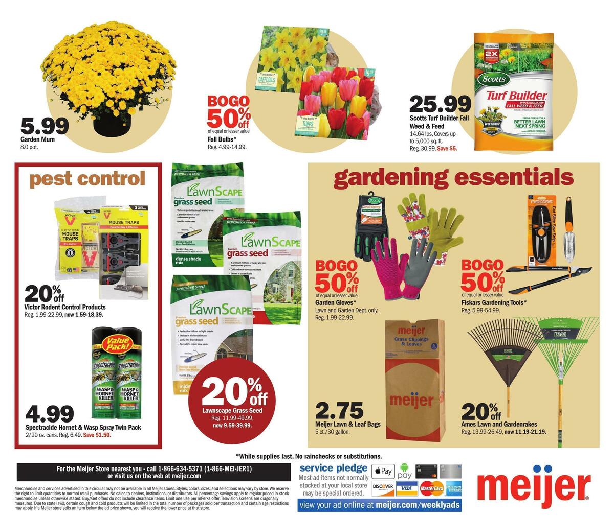 Meijer Auto Weekly Ad from September 18