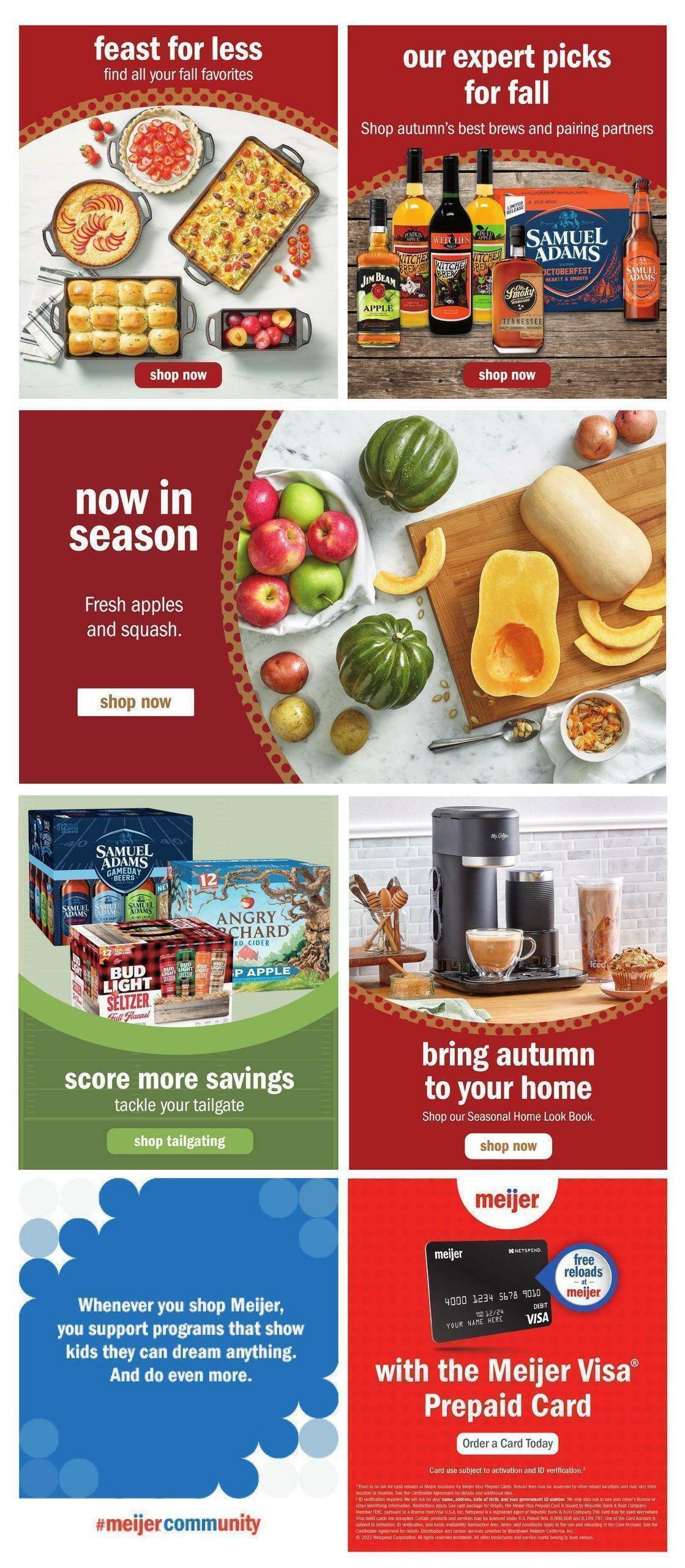 Meijer Weekly Ad from September 25