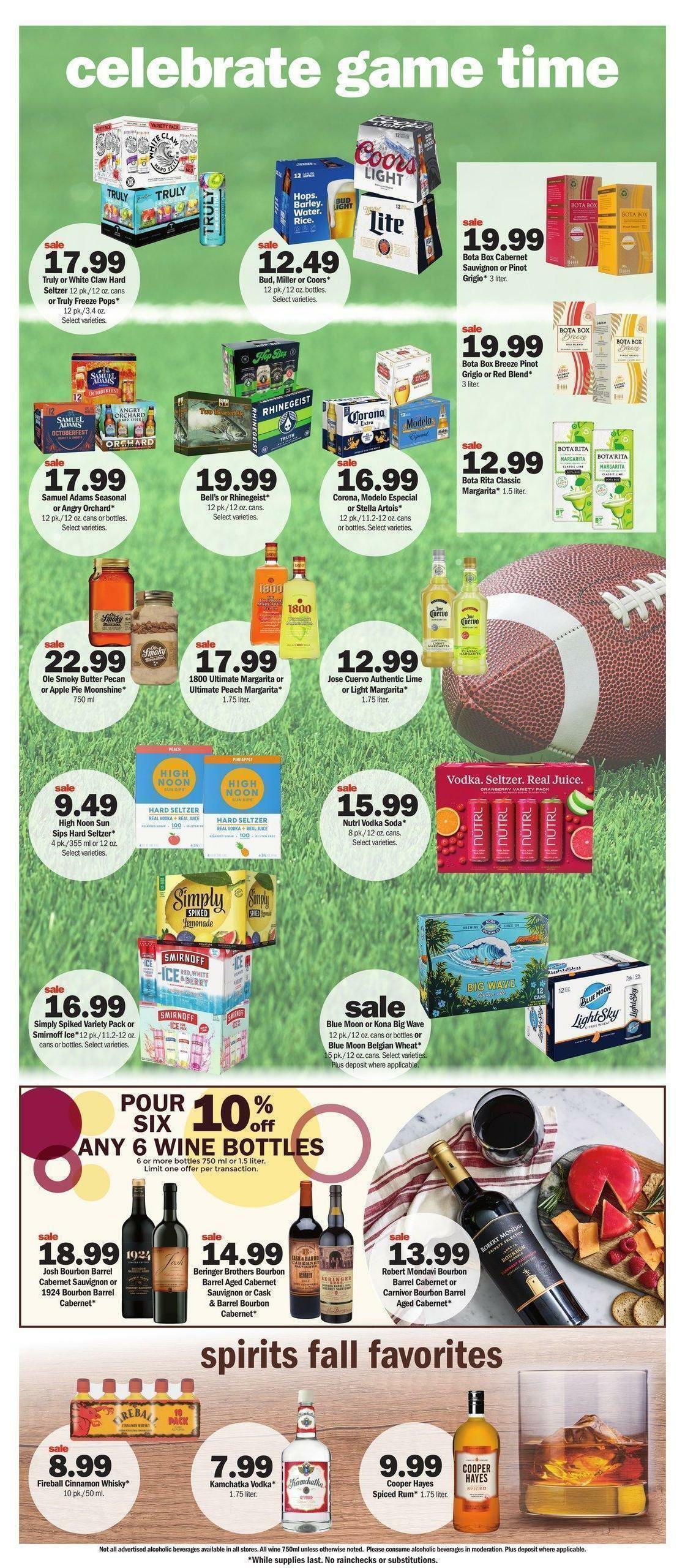 Meijer Weekly Ad from September 25