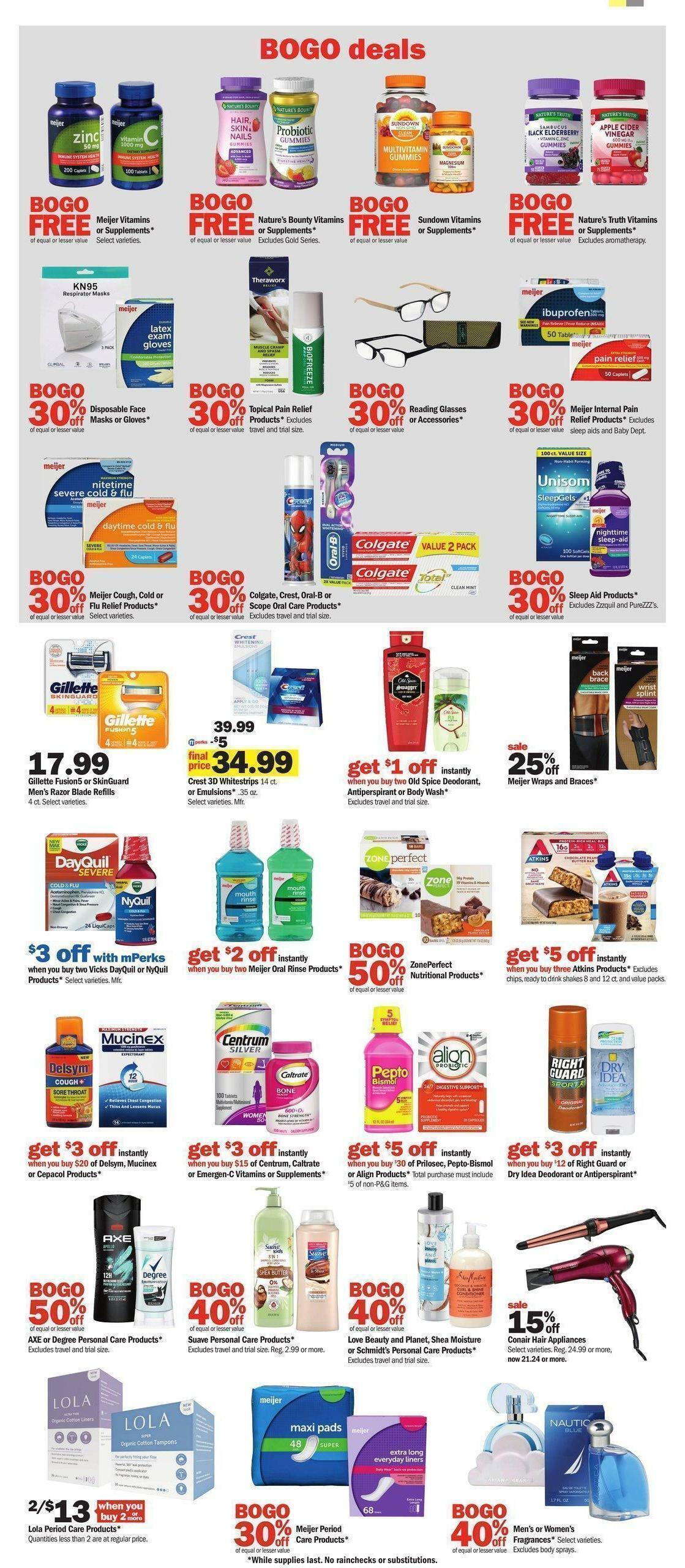 Meijer Weekly Ad from September 25