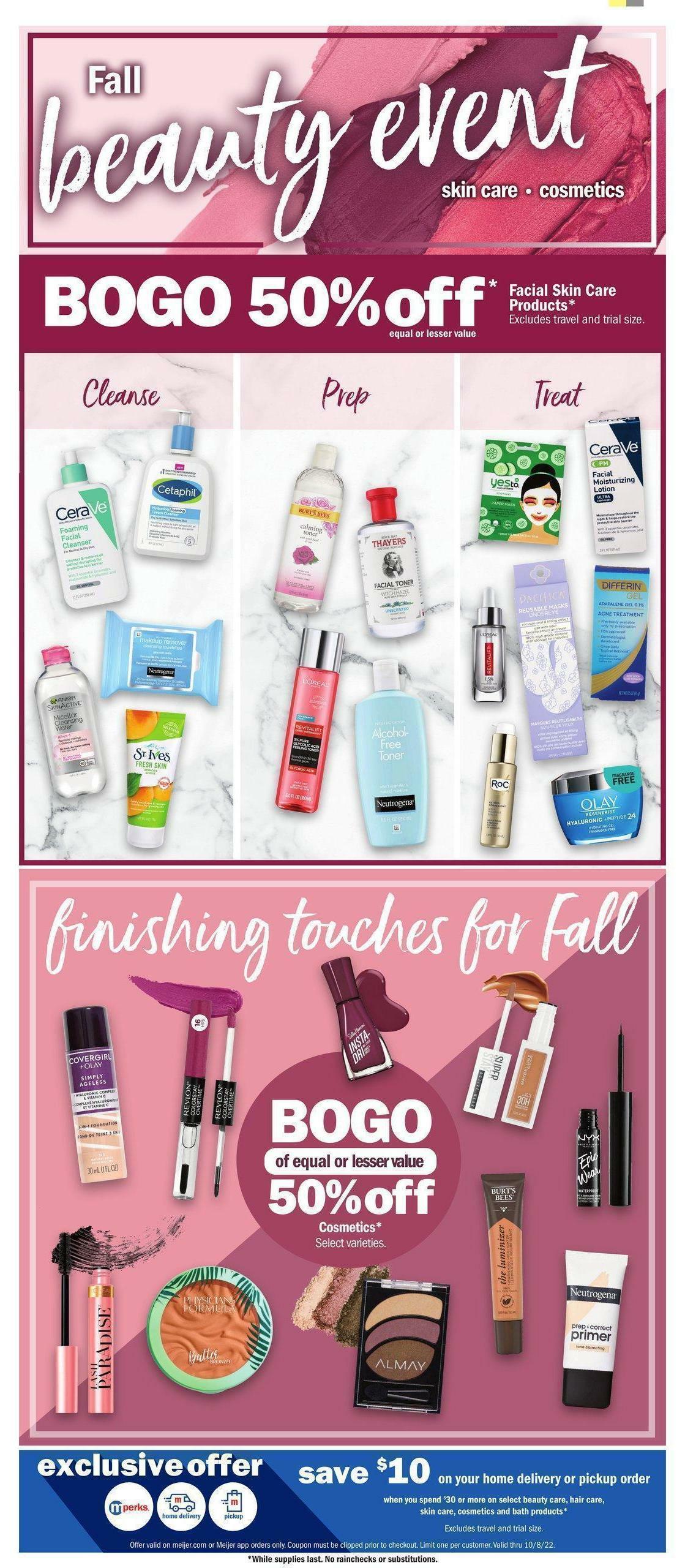 Meijer Weekly Ad from September 25