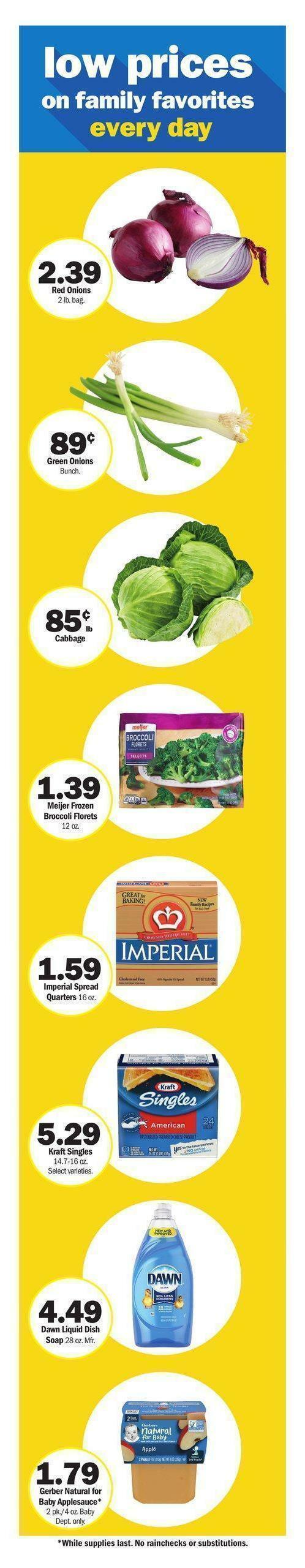 Meijer Weekly Ad from September 25