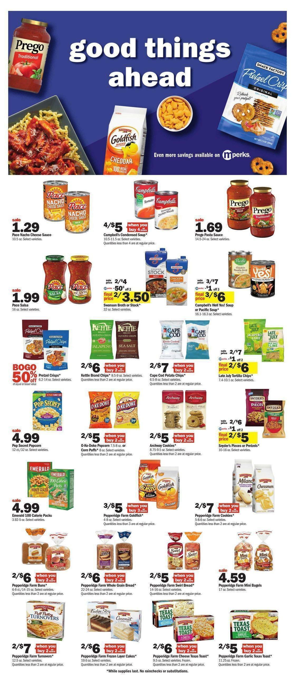 Meijer Weekly Ad from September 25
