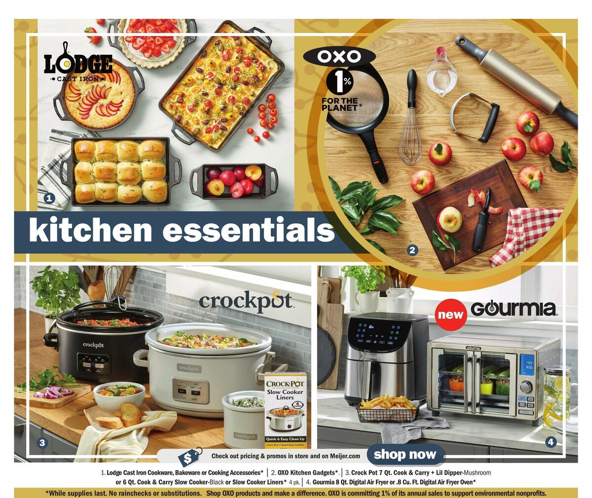 Meijer Home Weekly Ad from September 25