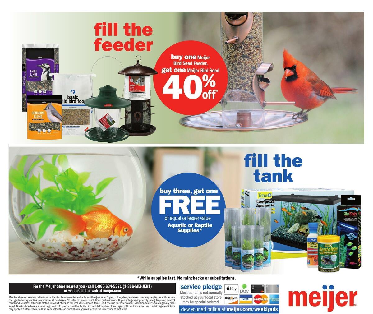 Meijer Pets Weekly Ad from September 25