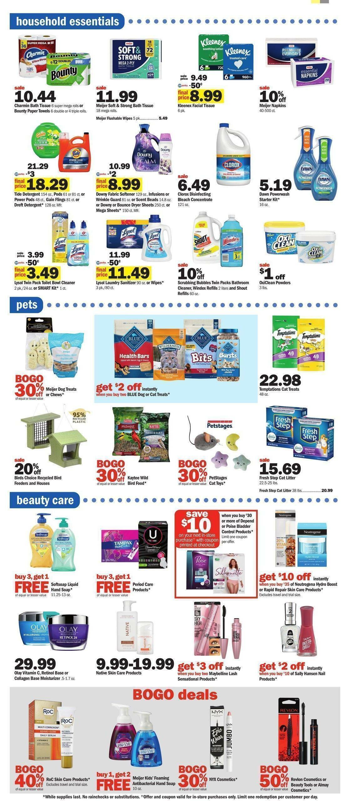 Meijer Weekly Ad from October 2