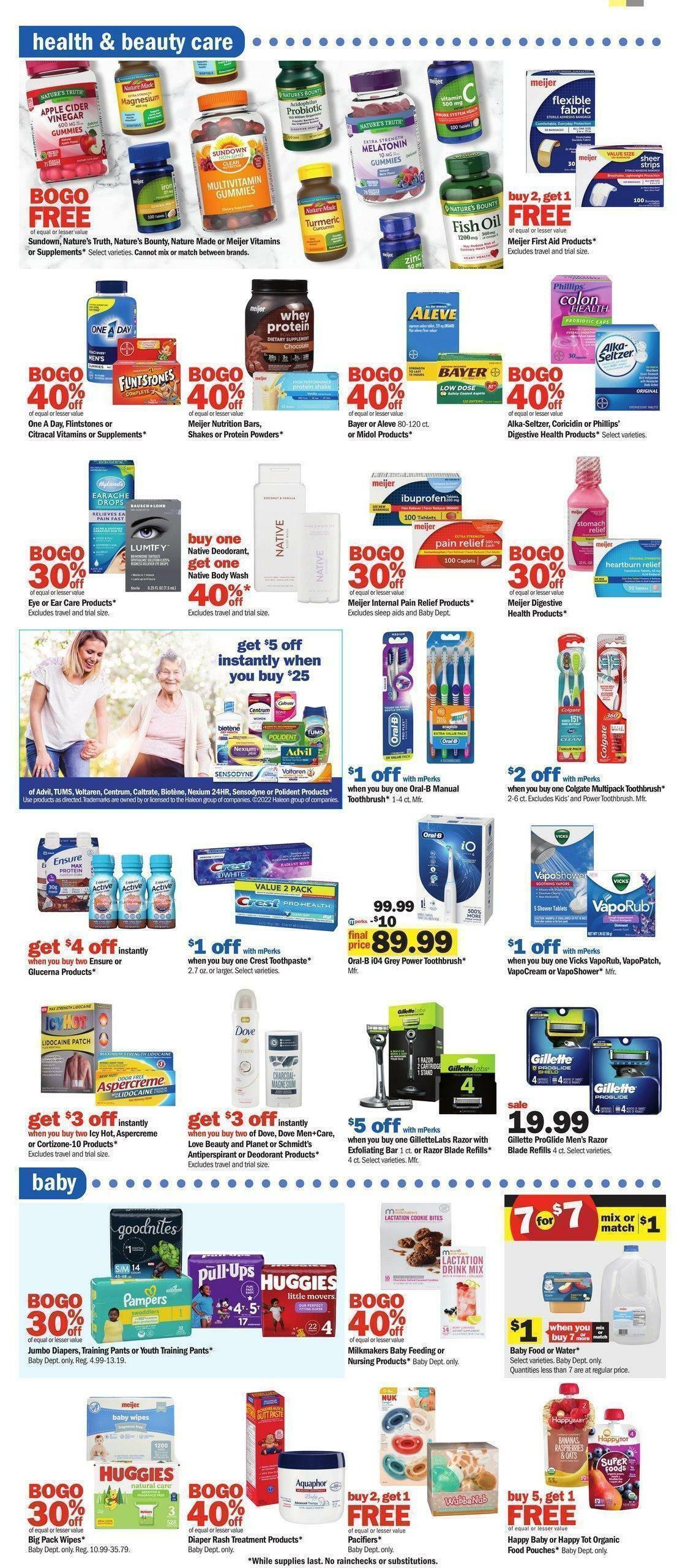 Meijer Weekly Ad from October 2