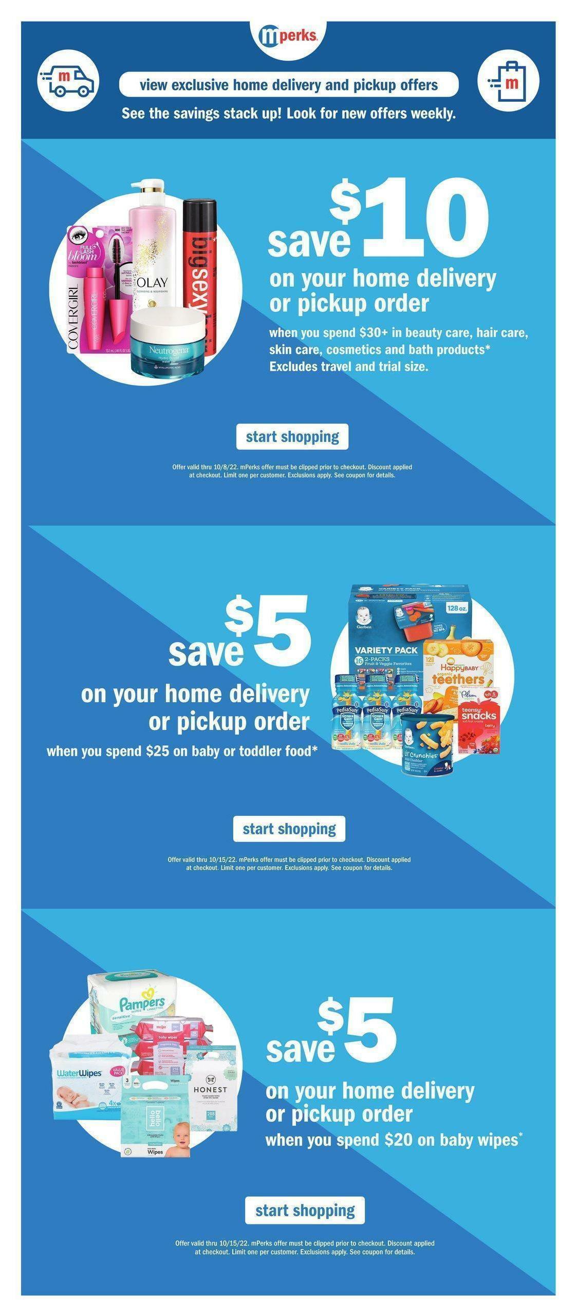 Meijer Weekly Ad from October 2