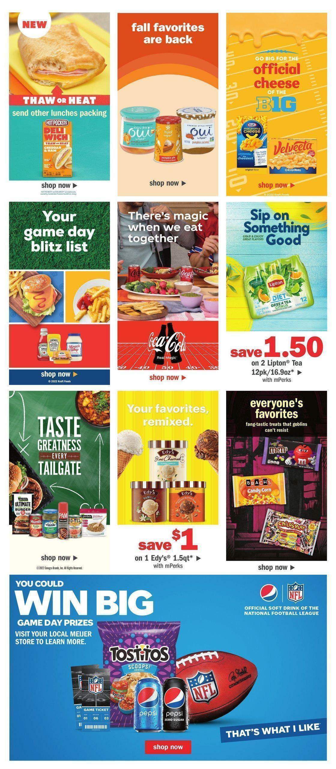 Meijer Weekly Ad from October 2