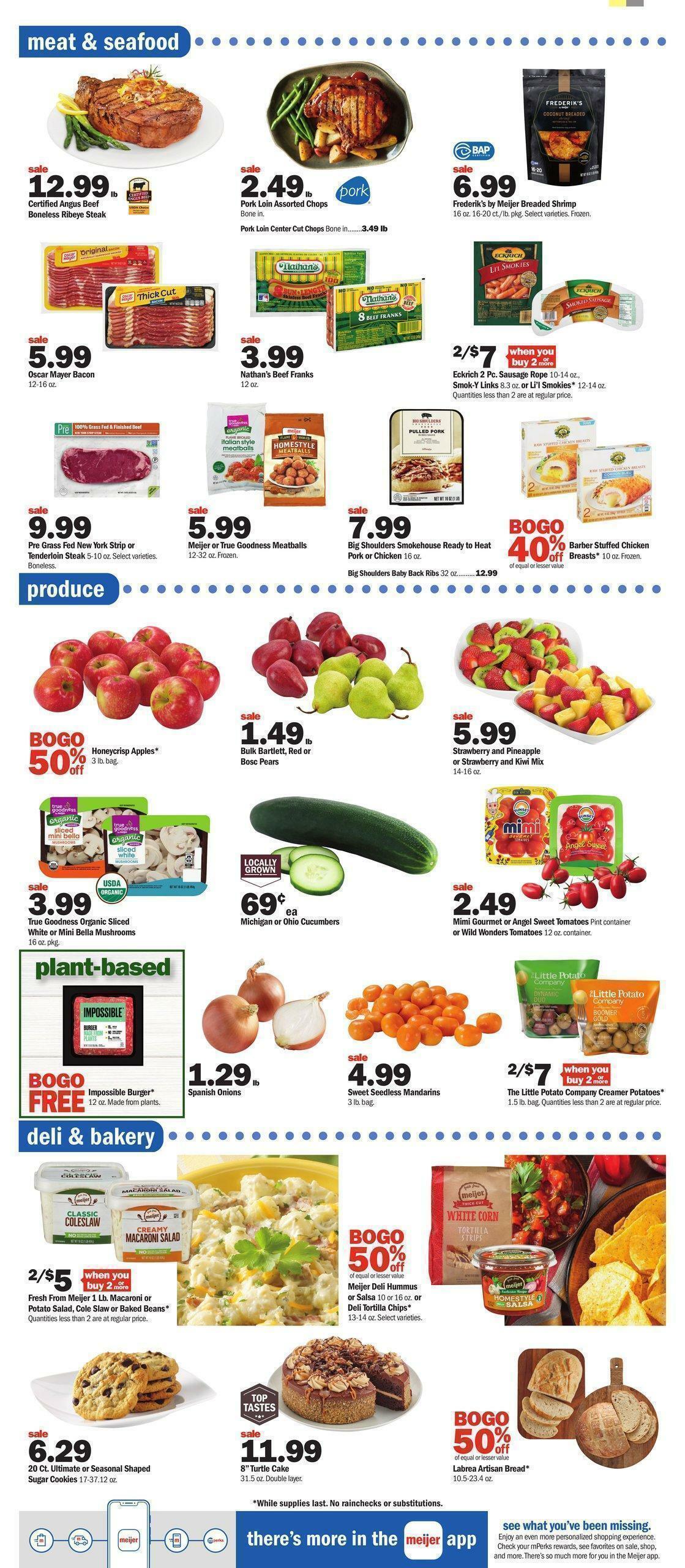 Meijer Weekly Ad from October 2