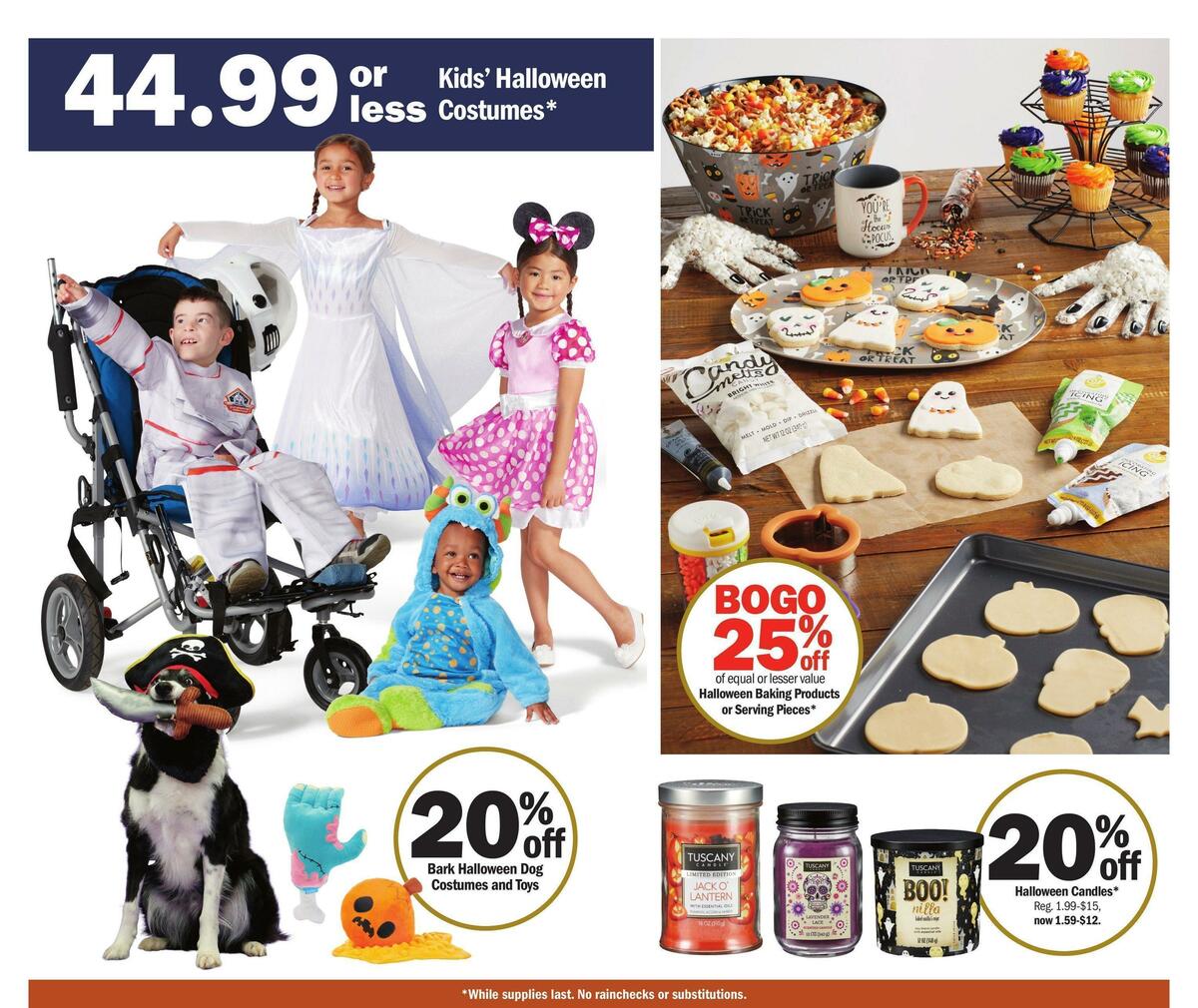 Meijer Halloween Weekly Ad from October 2