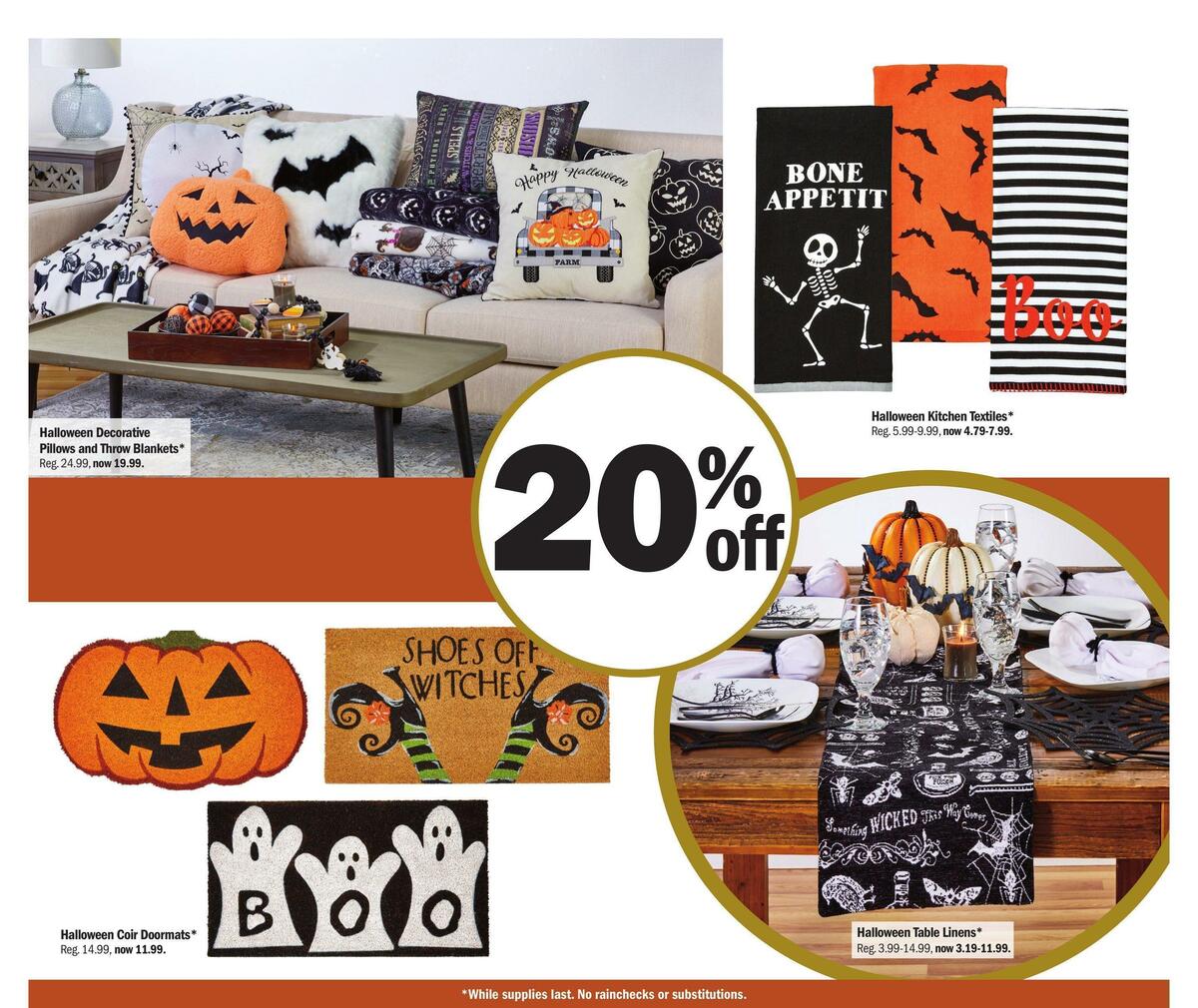 Meijer Halloween Weekly Ad from October 2