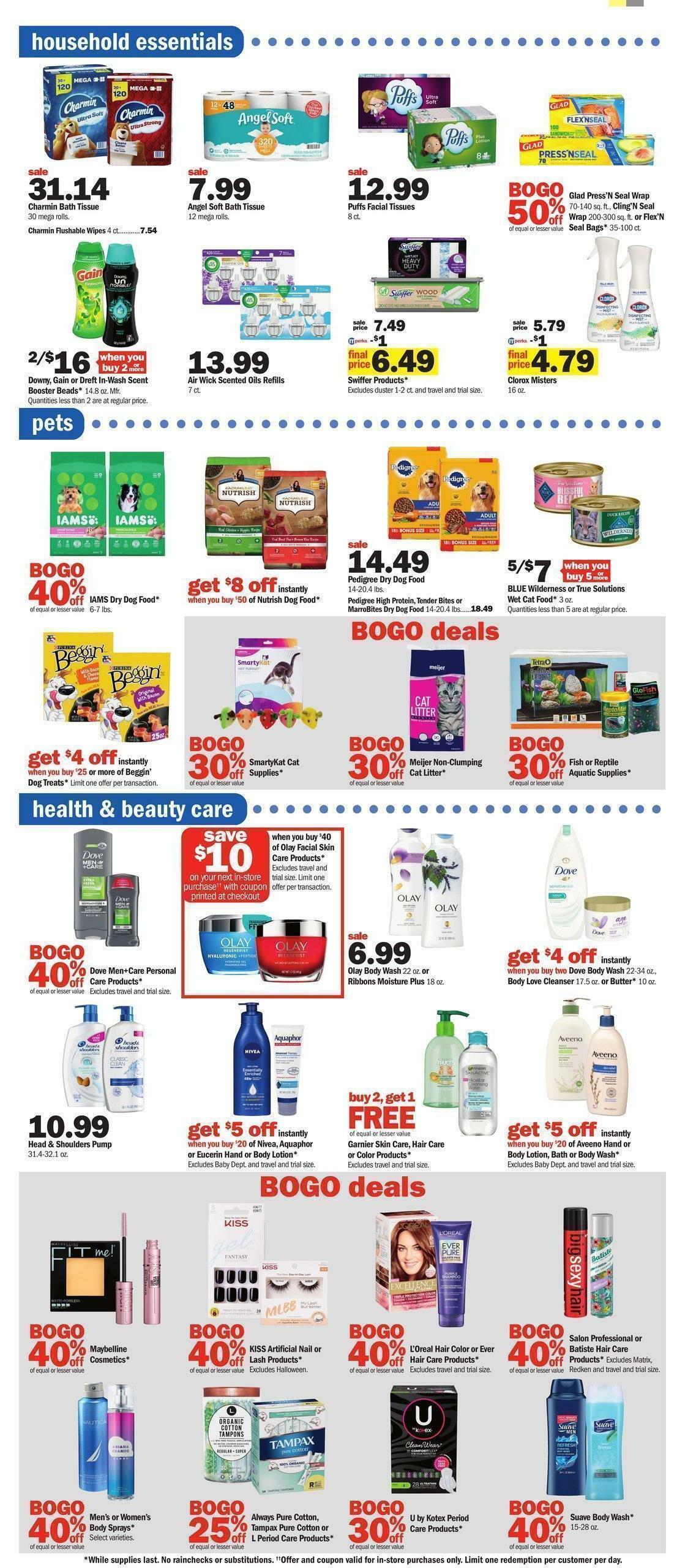 Meijer Weekly Ad from October 9