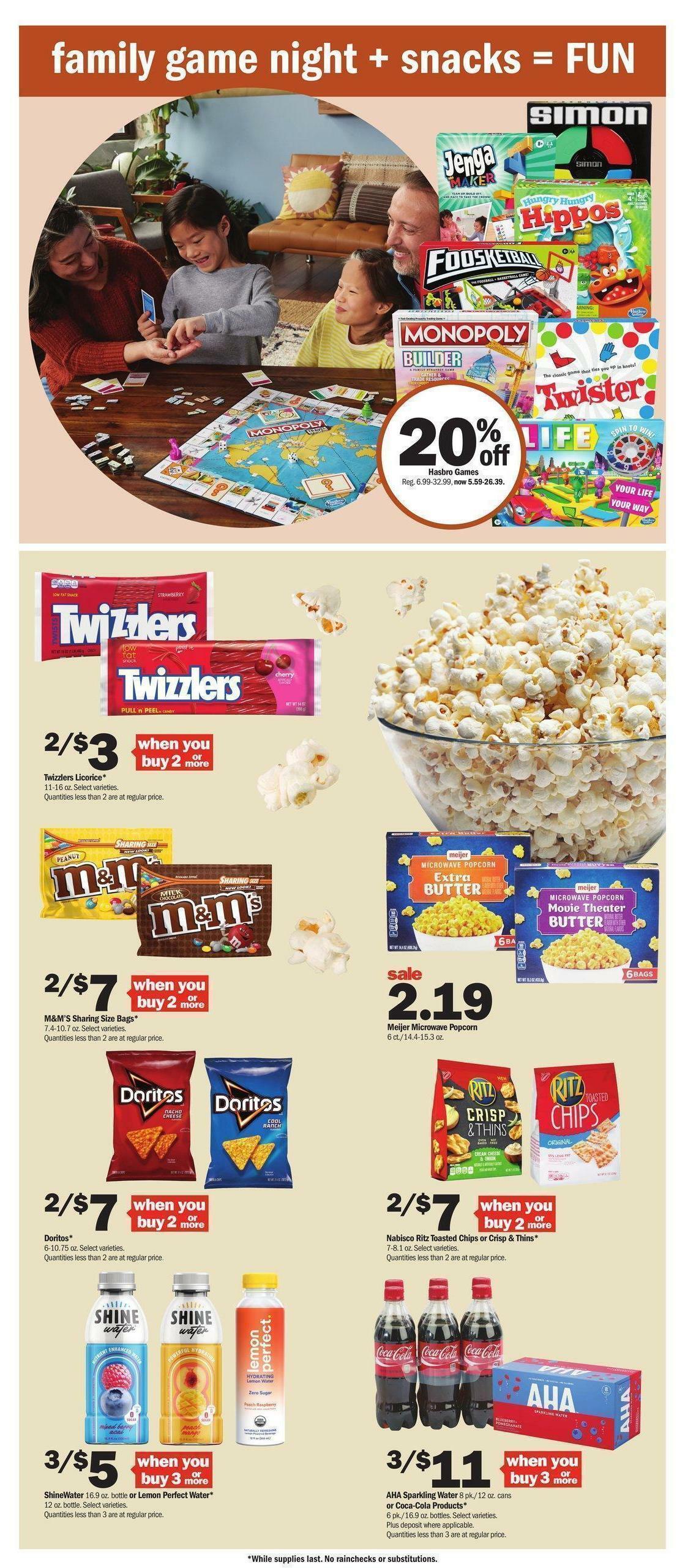 Meijer Weekly Ad from October 9