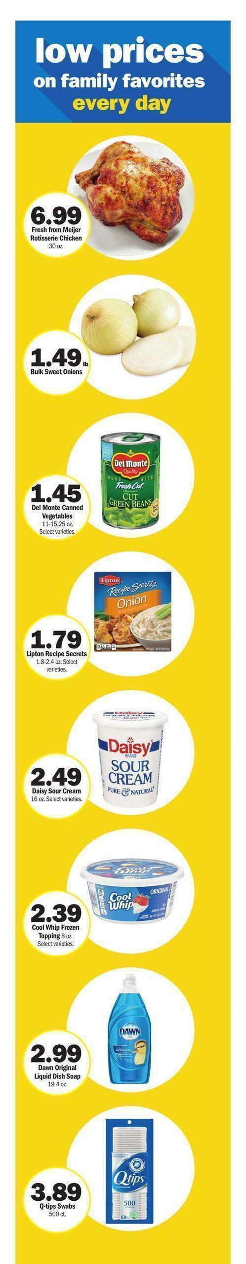 Meijer Weekly Ad from October 9