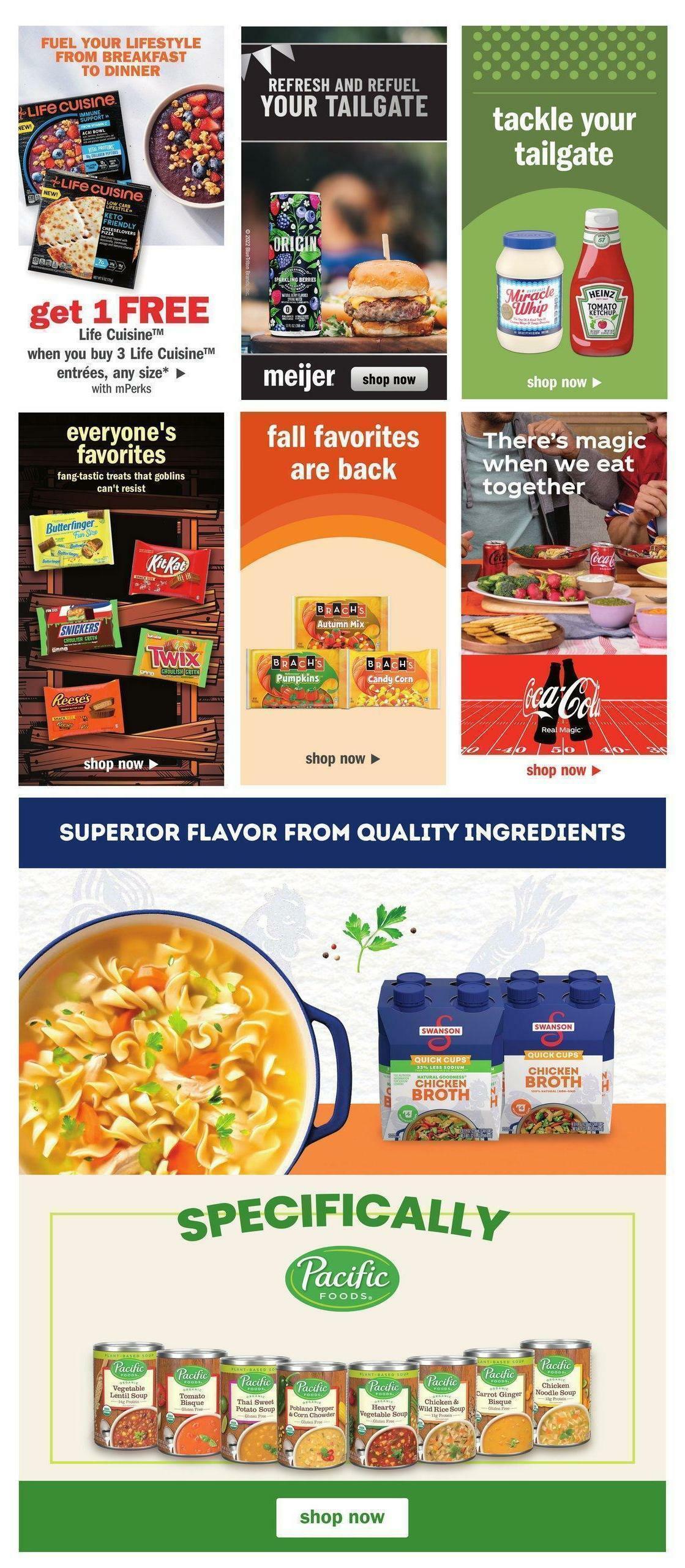 Meijer Weekly Ad from October 9