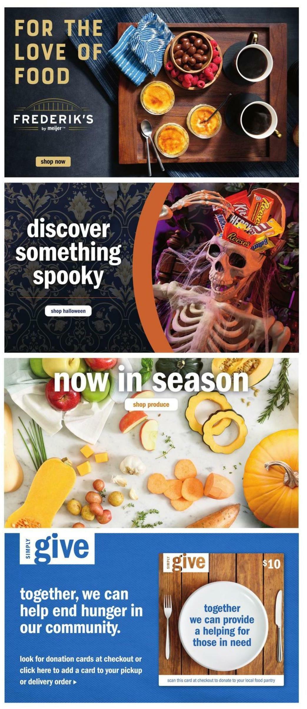 Meijer Weekly Ad from October 16