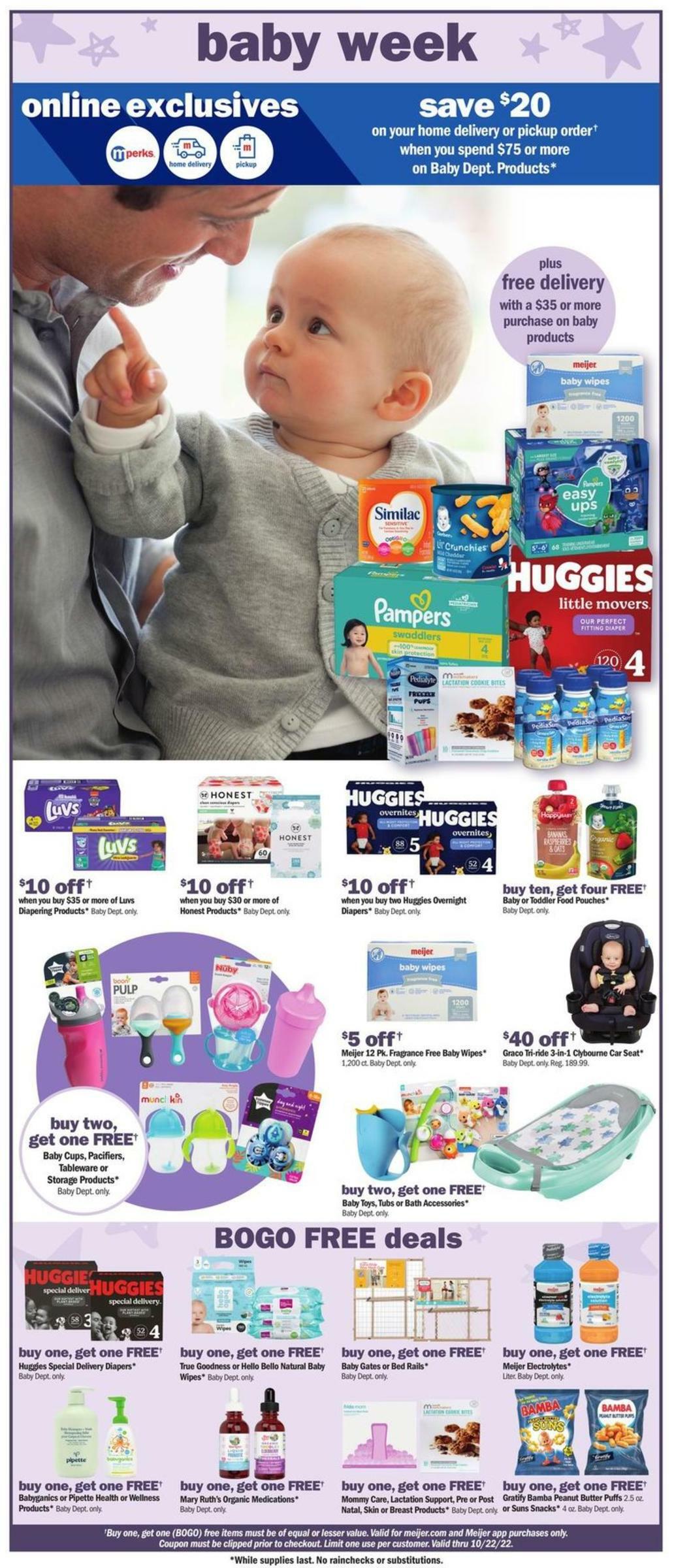 Meijer Weekly Ad from October 16