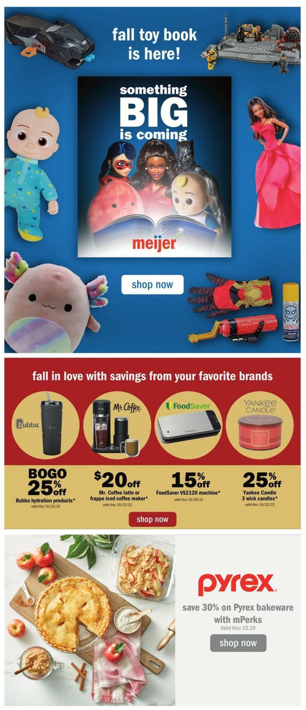 Meijer Weekly Ad from October 16