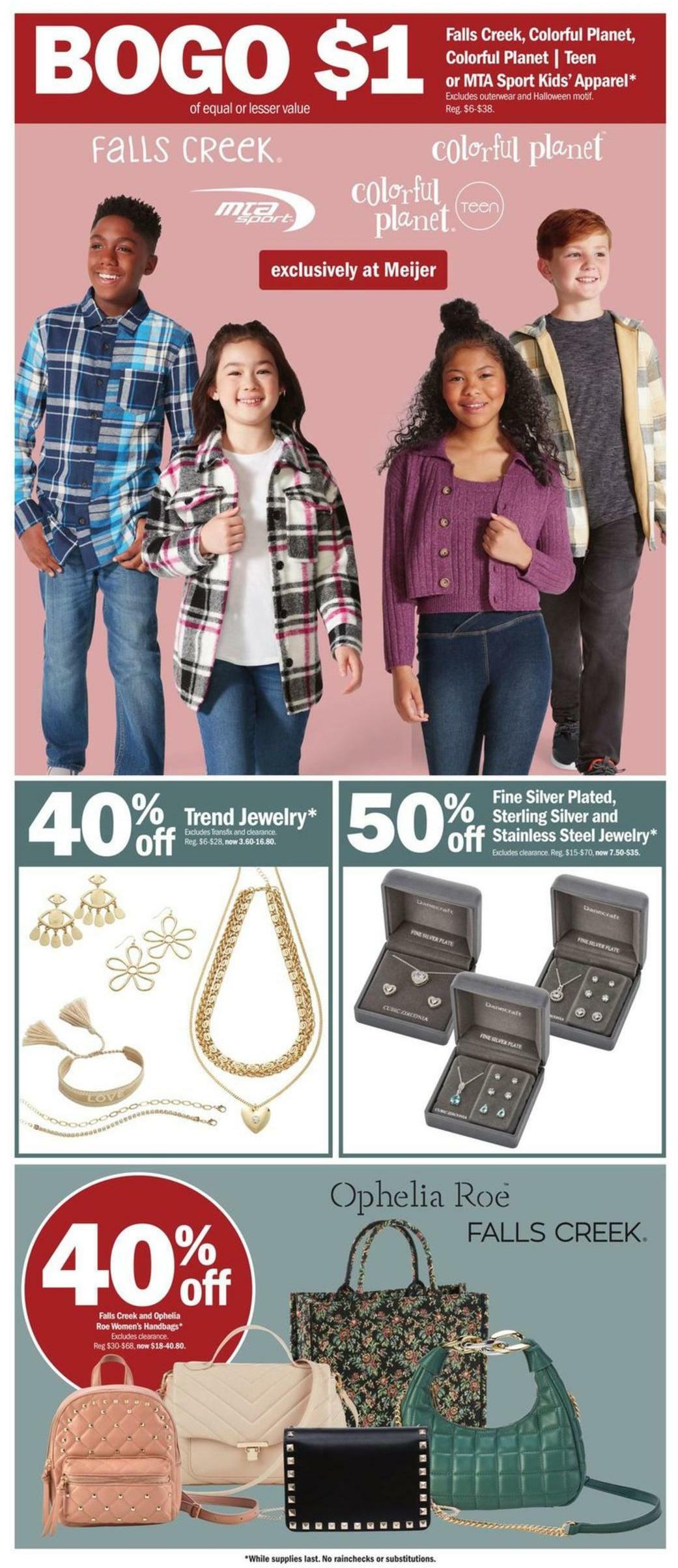 Meijer Weekly Ad from October 16