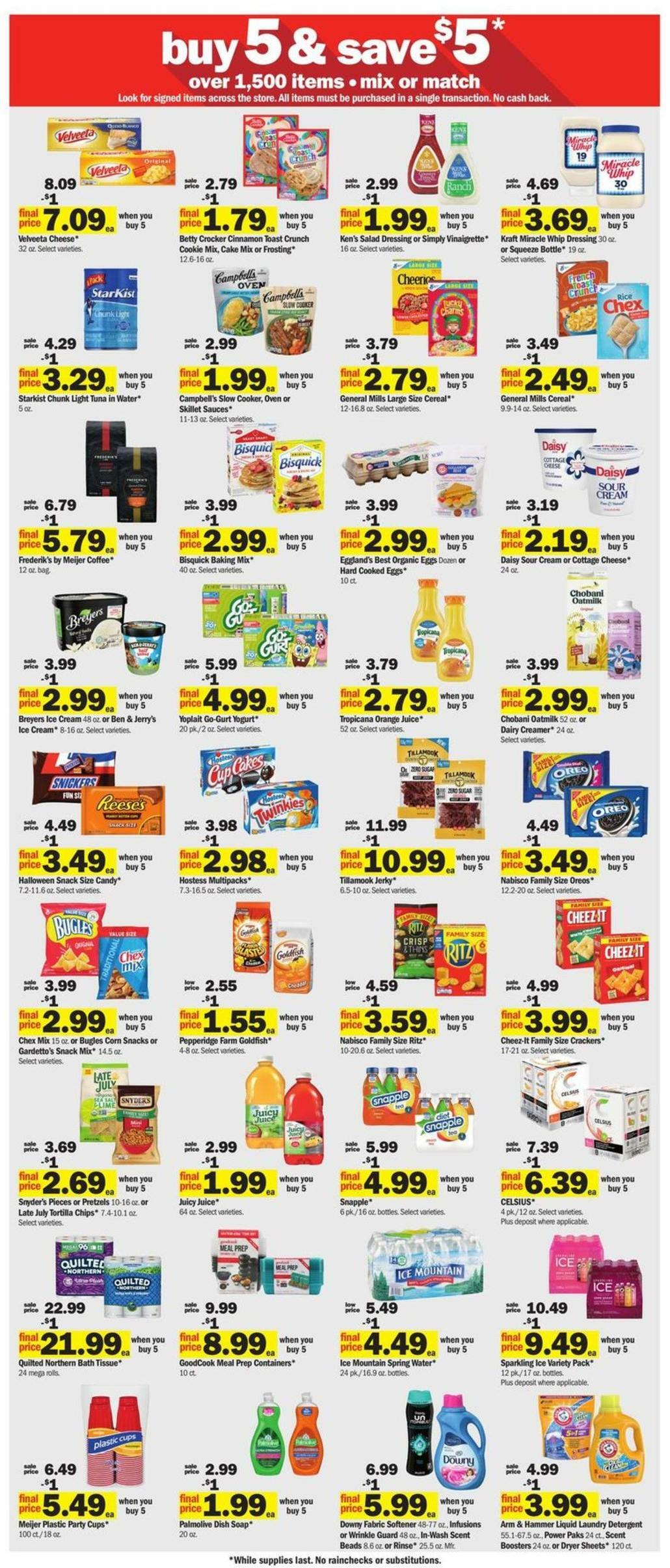 Meijer Weekly Ad from October 16