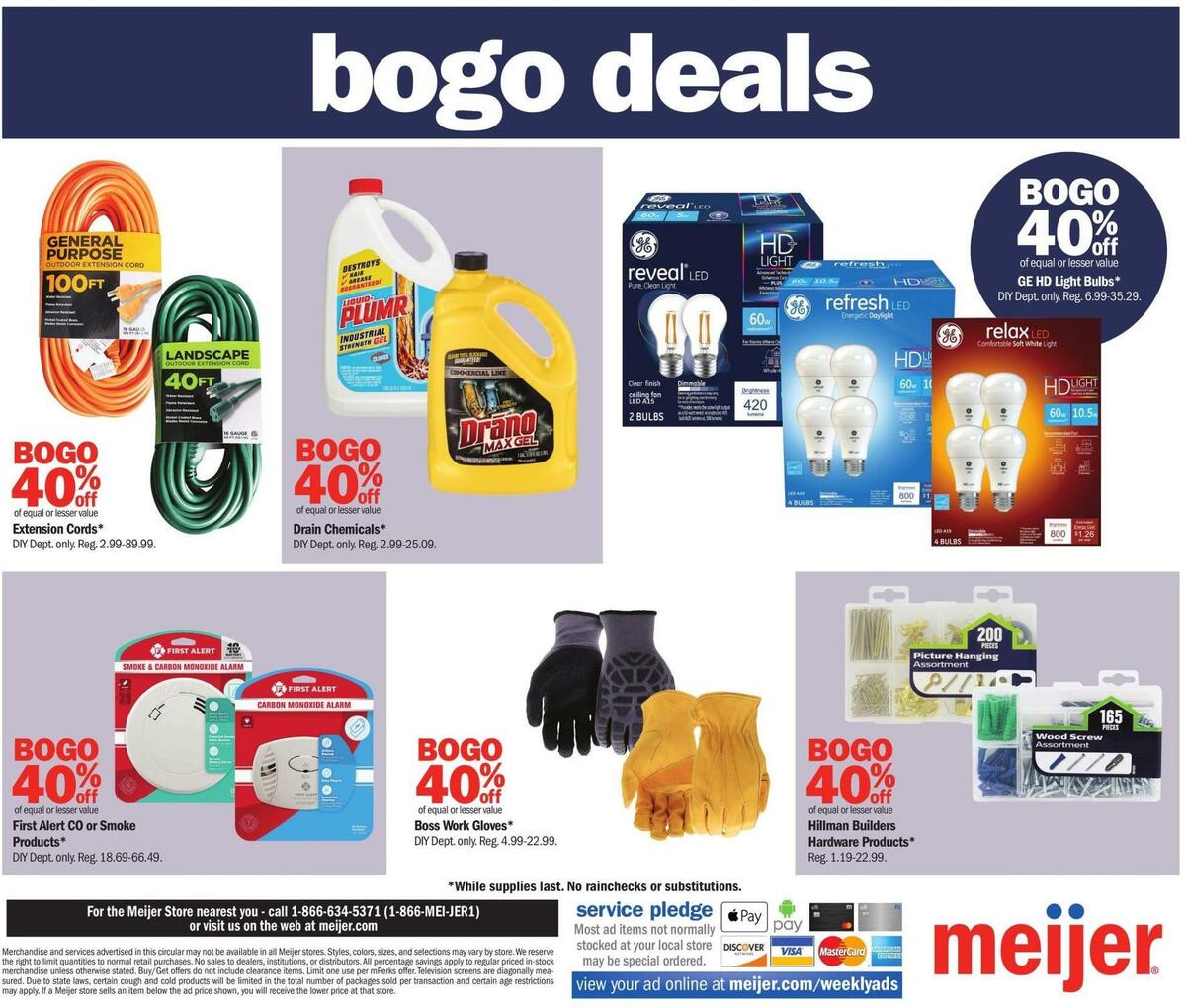 Meijer Auto Weekly Ad from October 16