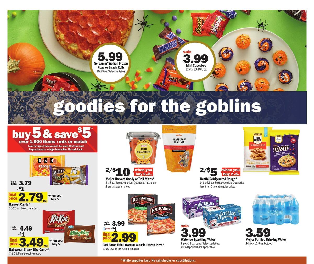 Meijer Halloween Weekly Ad from October 16