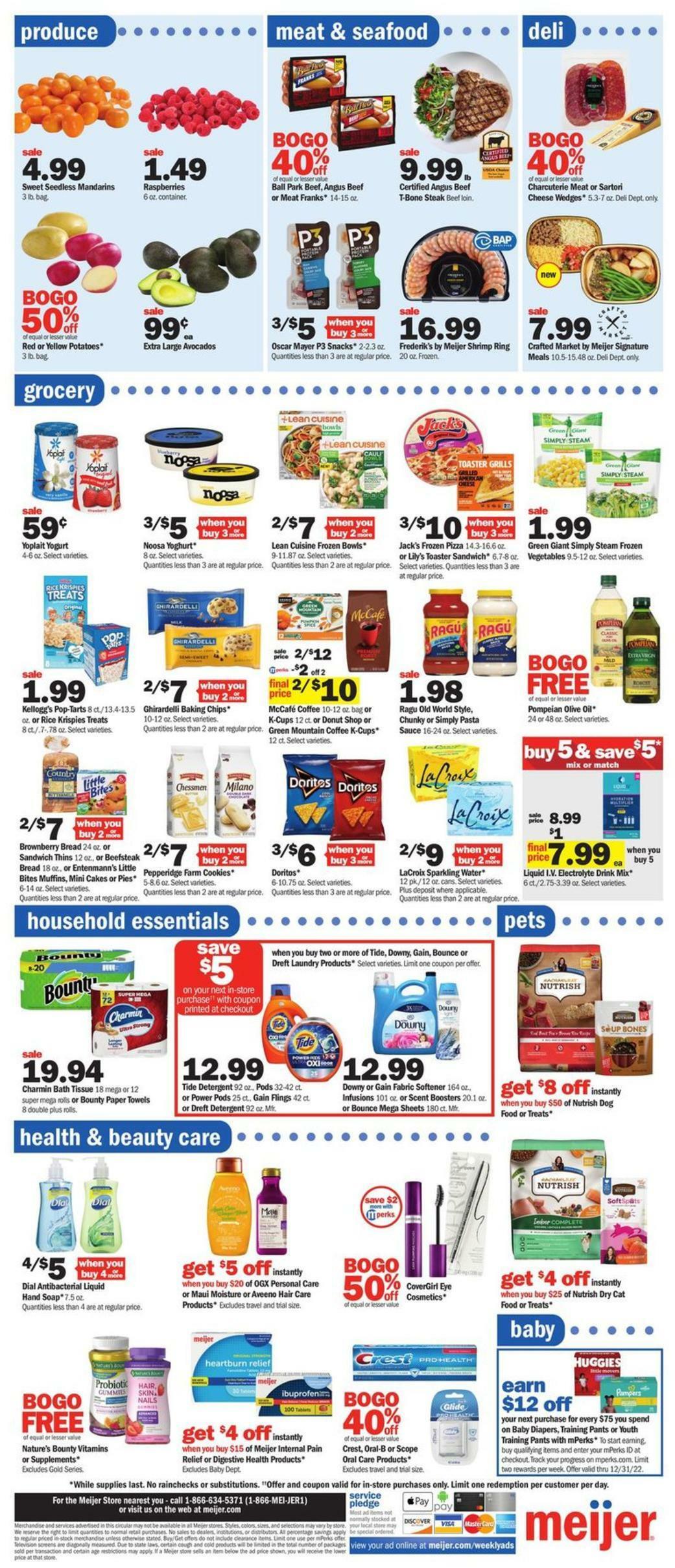 Meijer Weekly Ad from October 23