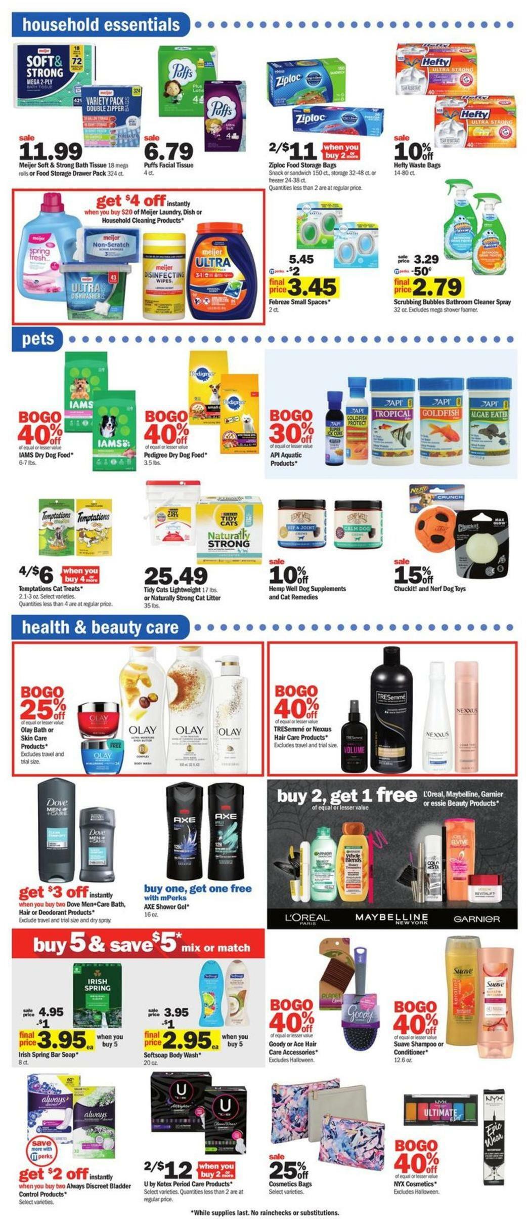 Meijer Weekly Ad from October 23