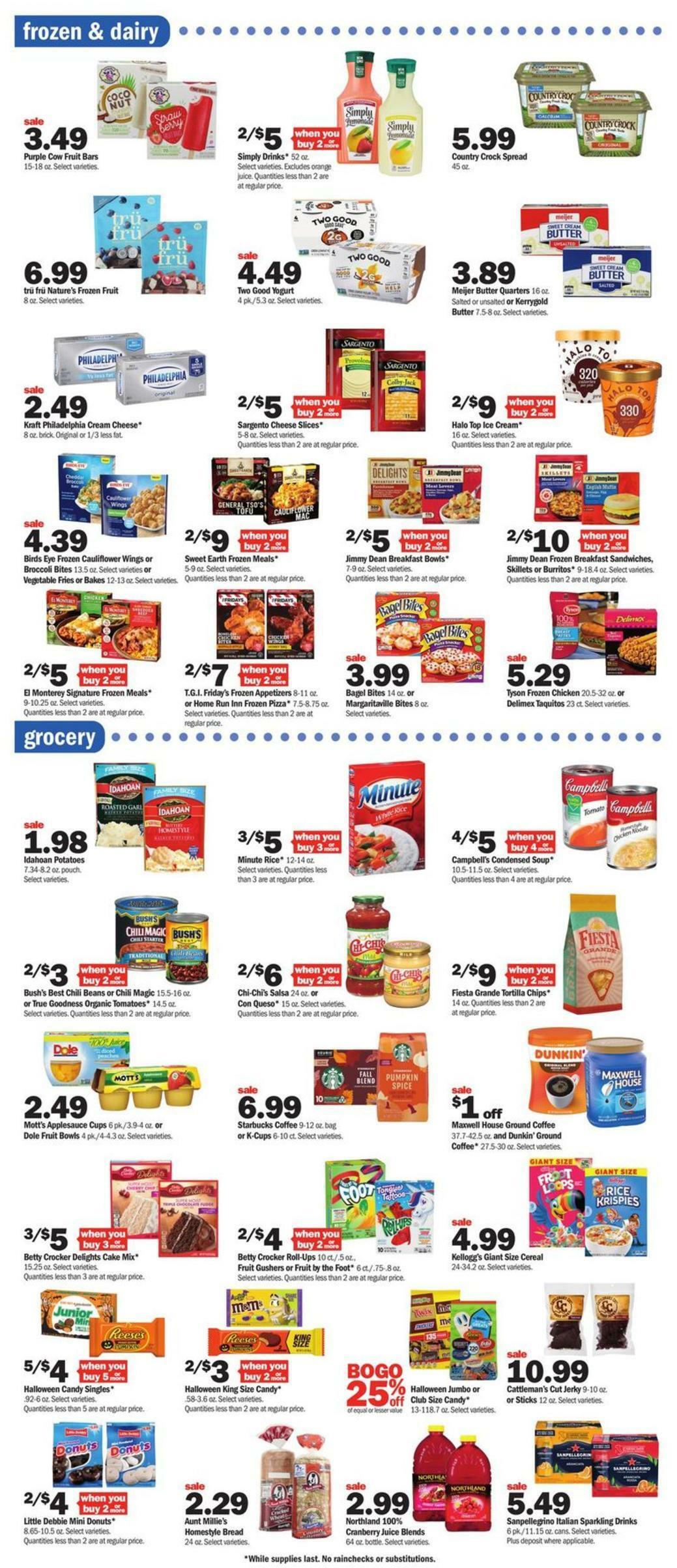 Meijer Weekly Ad from October 23