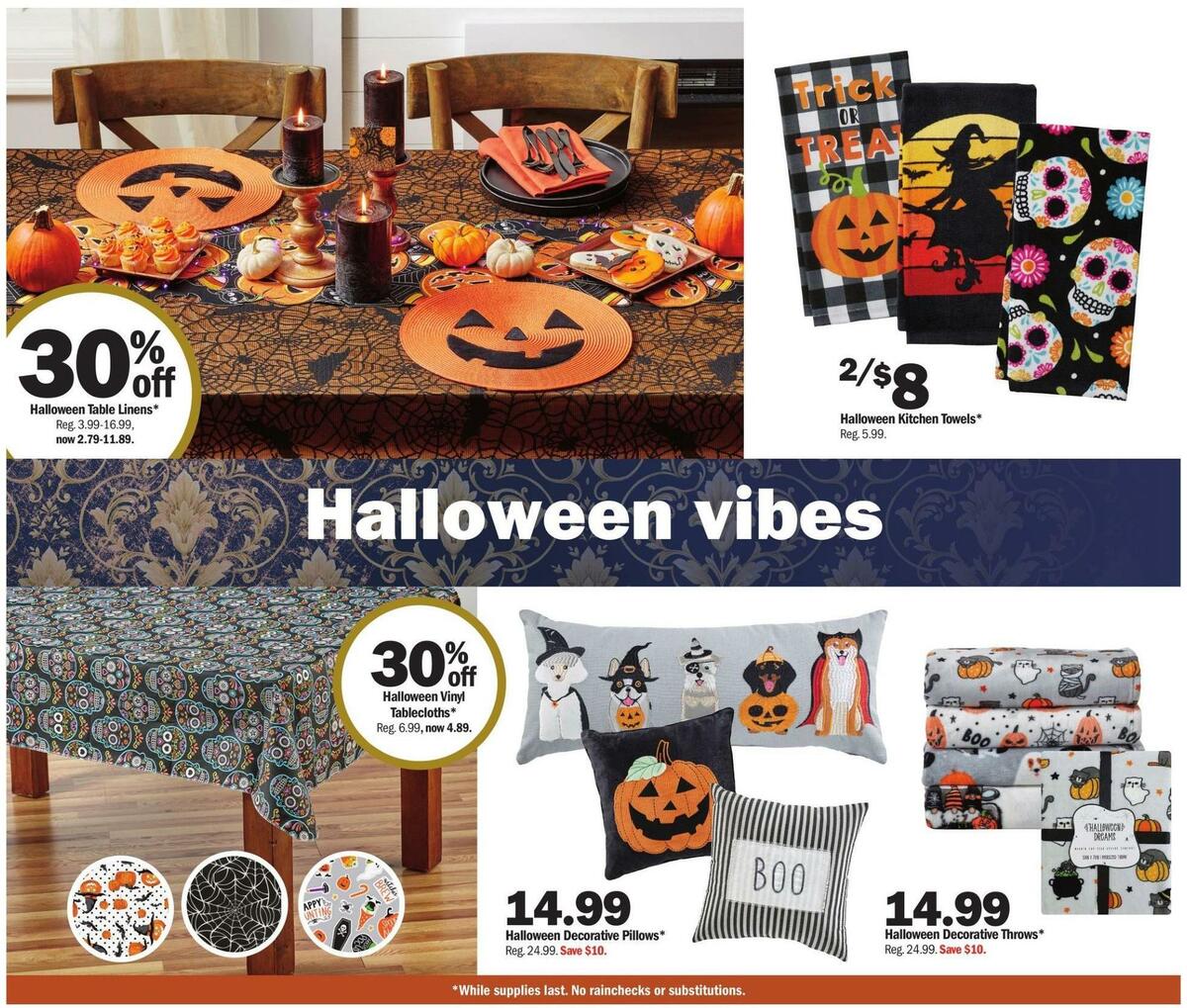 Meijer Halloween Weekly Ad from October 23