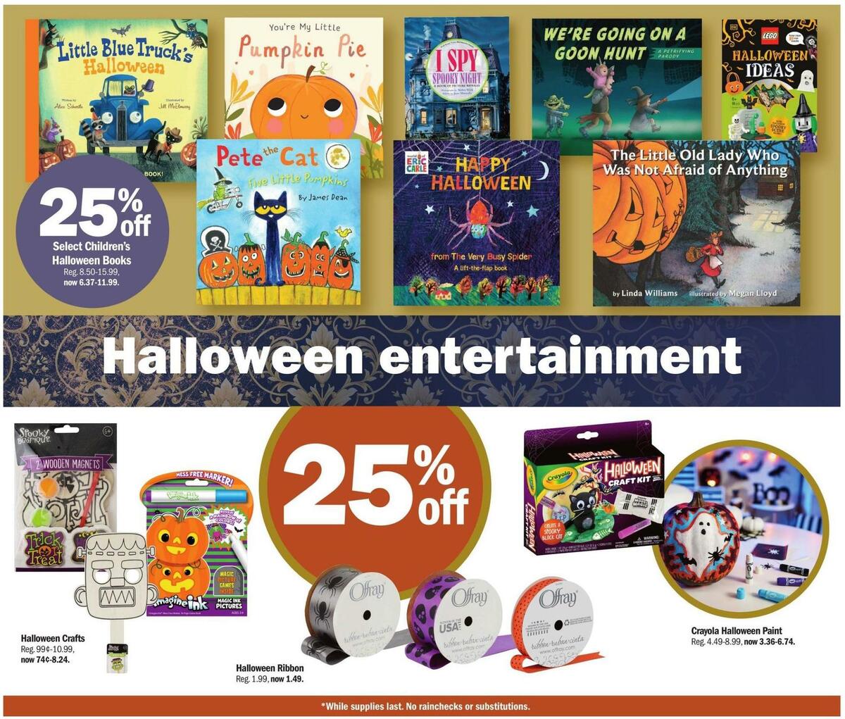 Meijer Halloween Weekly Ad from October 23