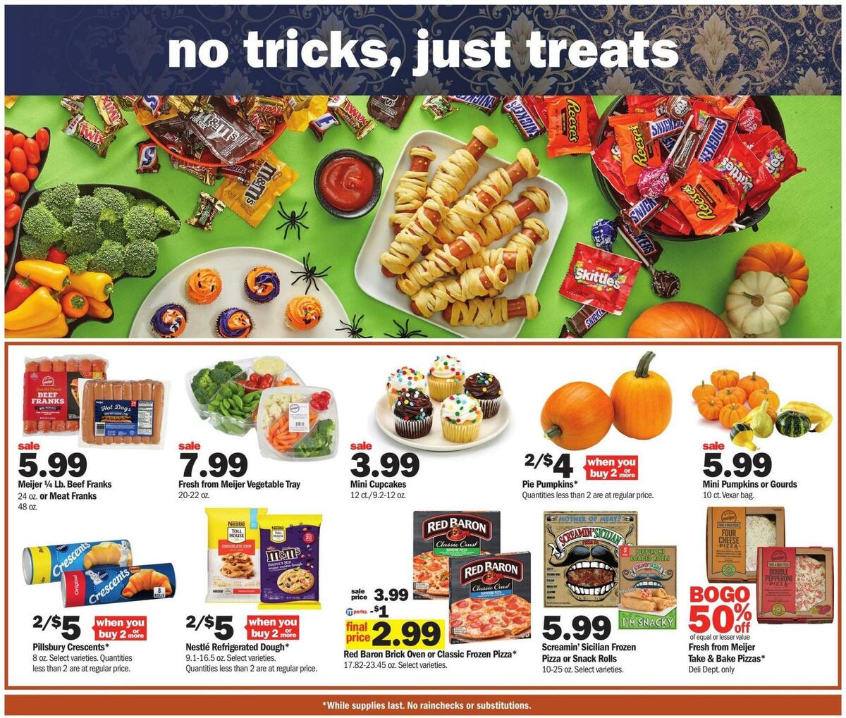 Meijer Halloween Weekly Ad from October 23