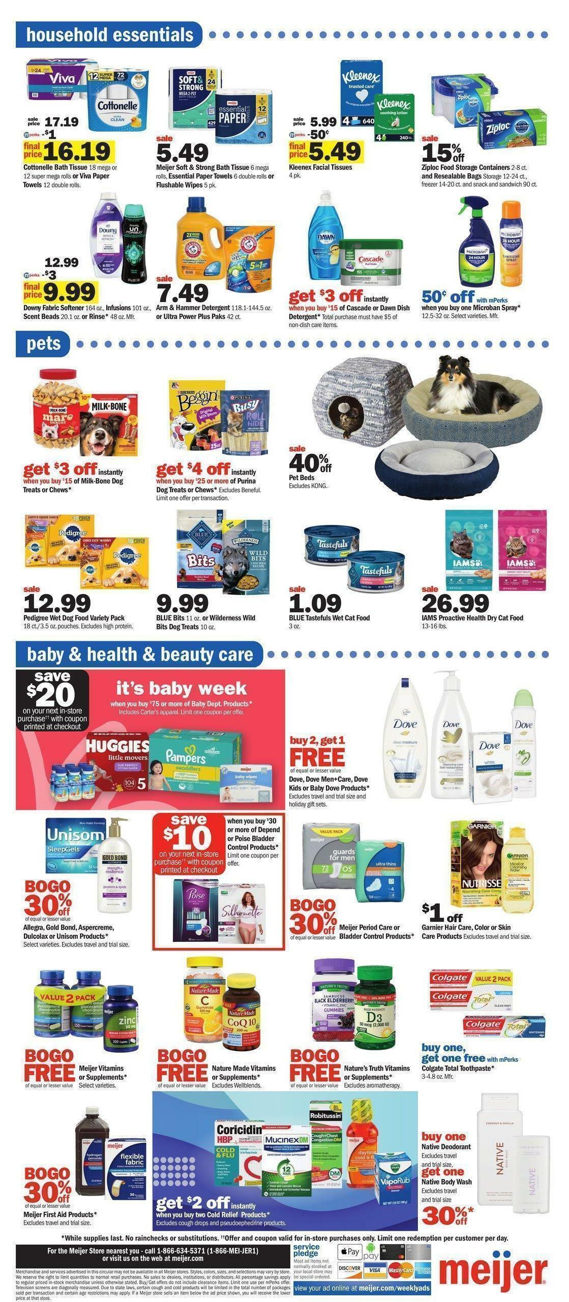 Meijer Weekly Ad from October 30