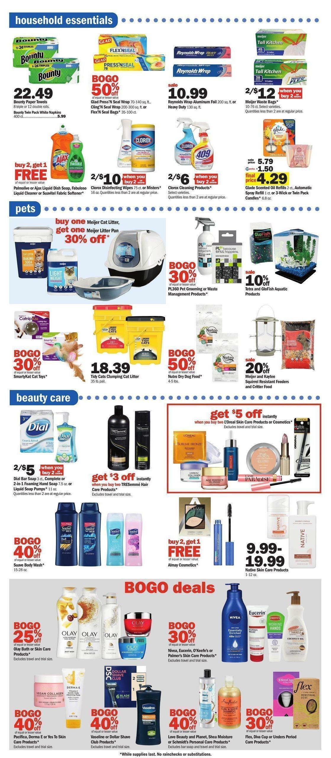 Meijer Weekly Ad from October 30