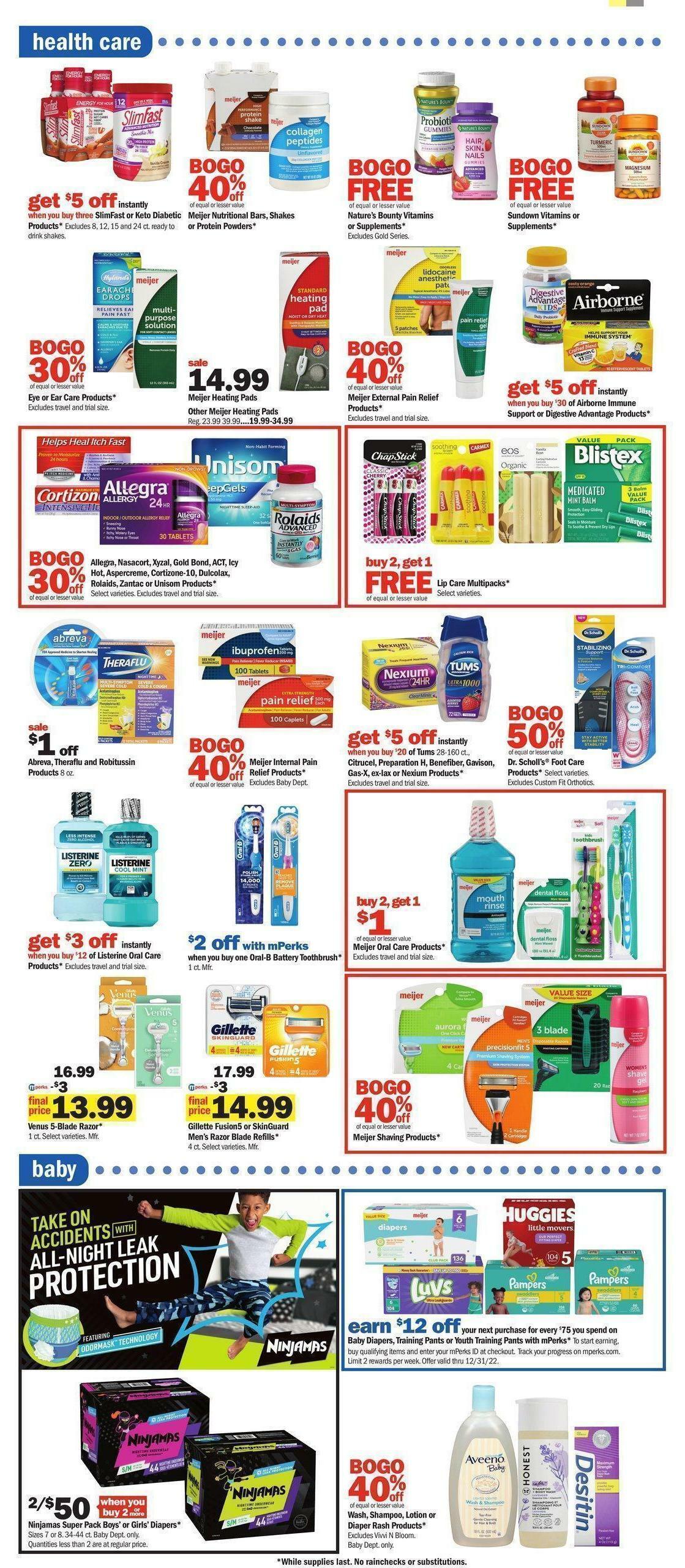Meijer Weekly Ad from October 30