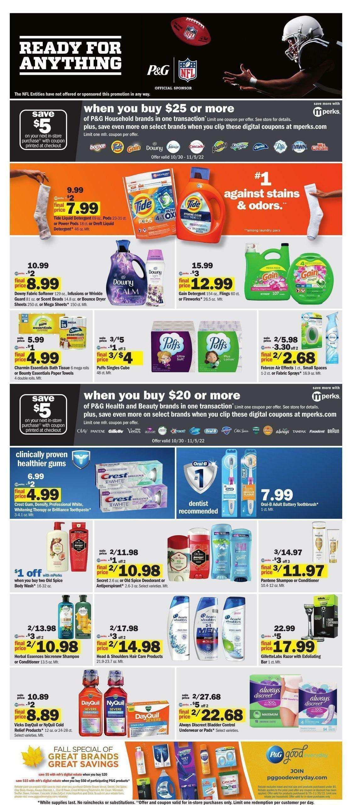 Meijer Weekly Ad from October 30