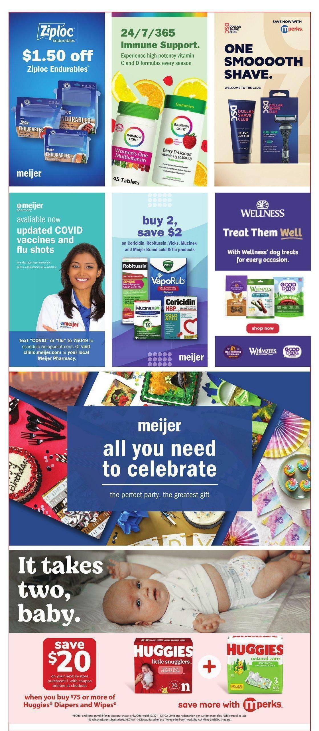 Meijer Weekly Ad from October 30