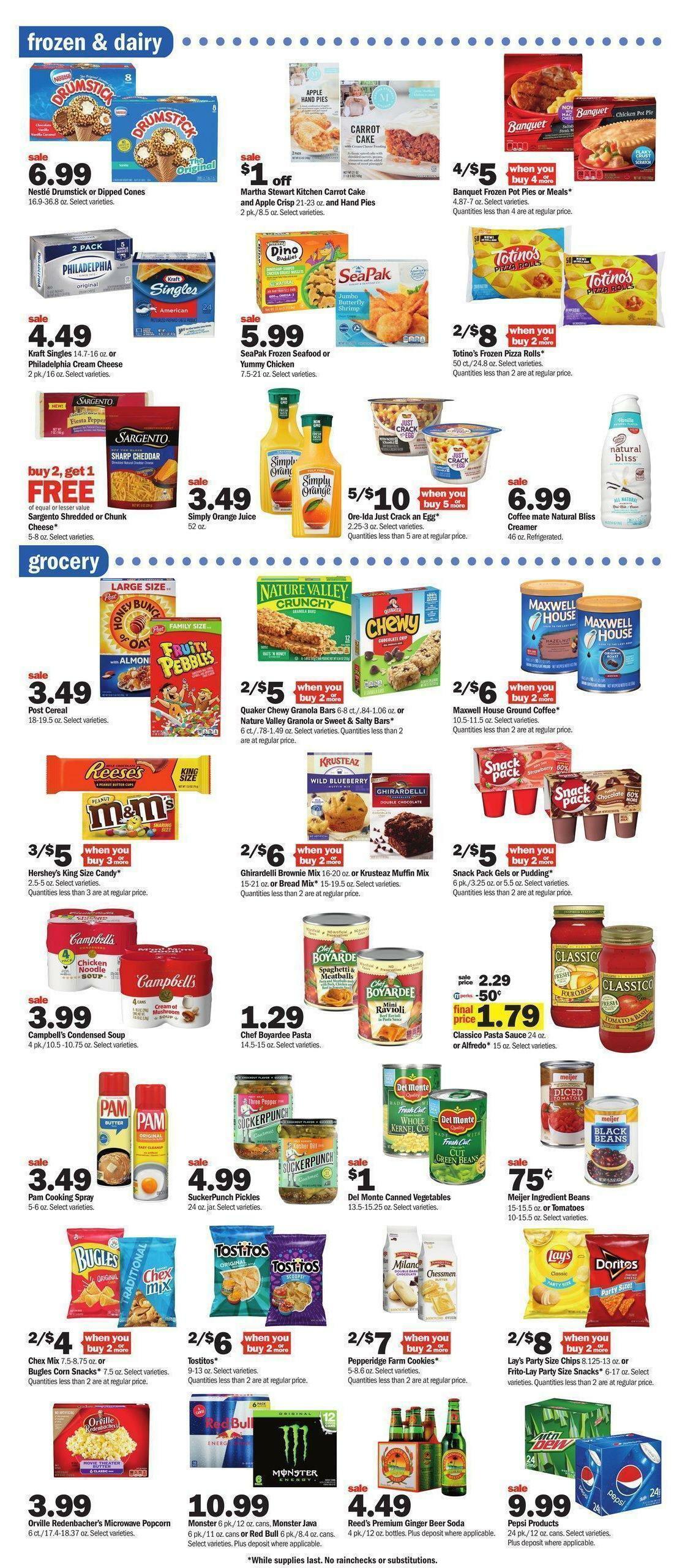 Meijer Weekly Ad from October 30