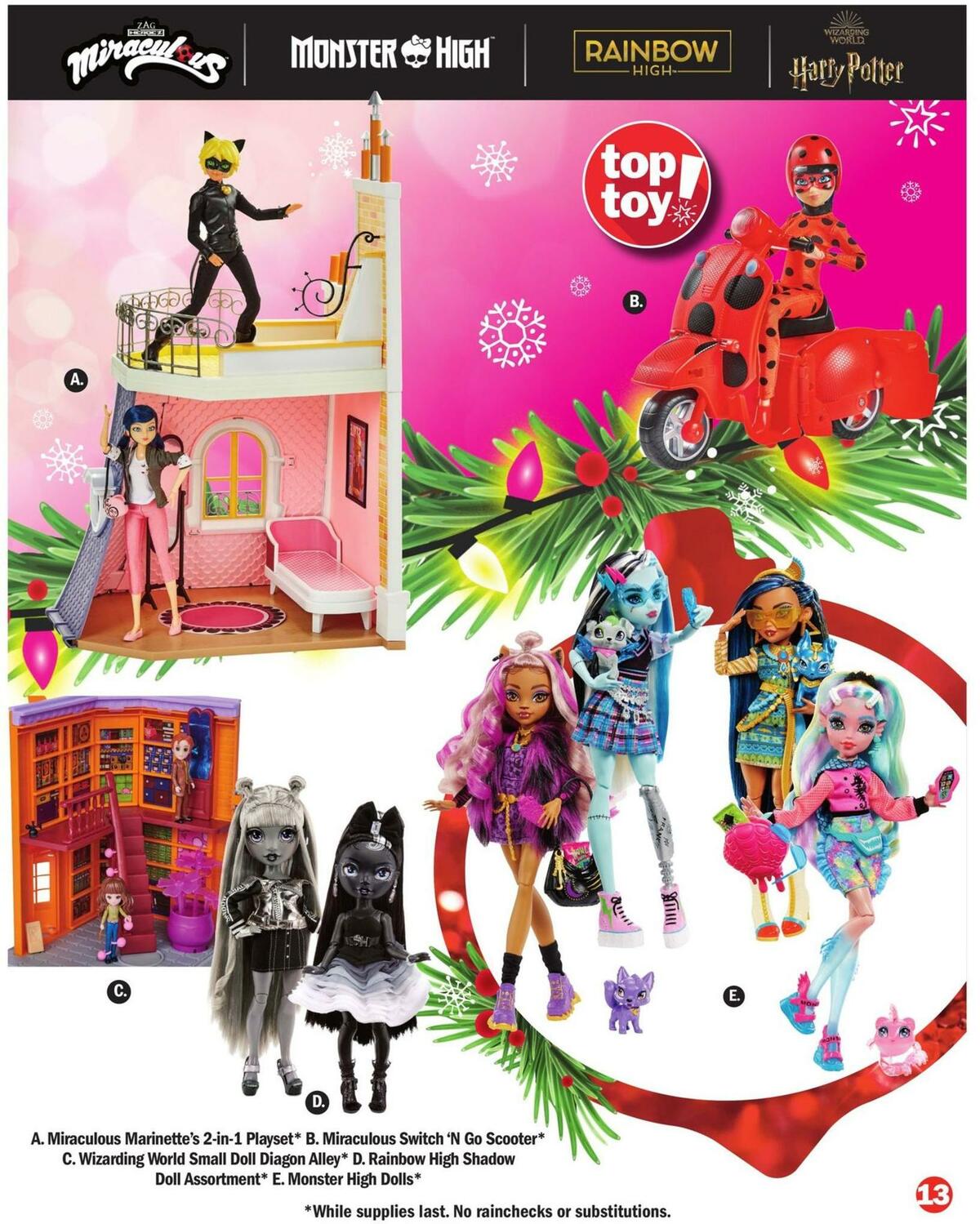Meijer Holiday Toy Book Weekly Ad from October 30