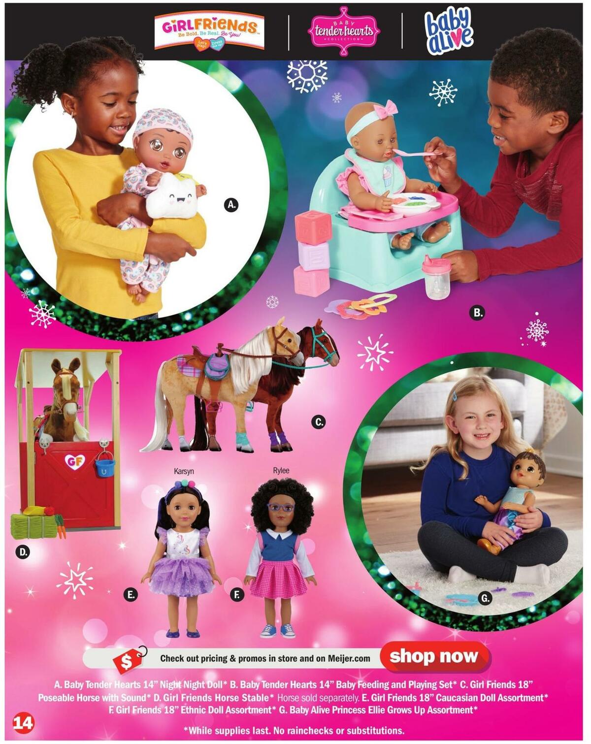 Meijer Holiday Toy Book Weekly Ad from October 30