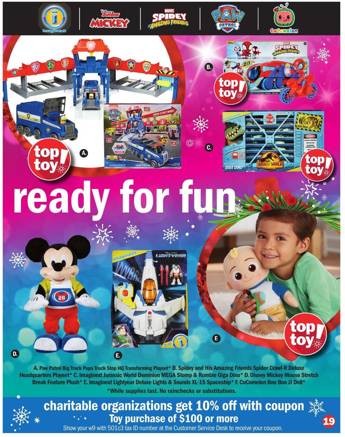 Meijer Holiday Toy Book Weekly Ad from October 30