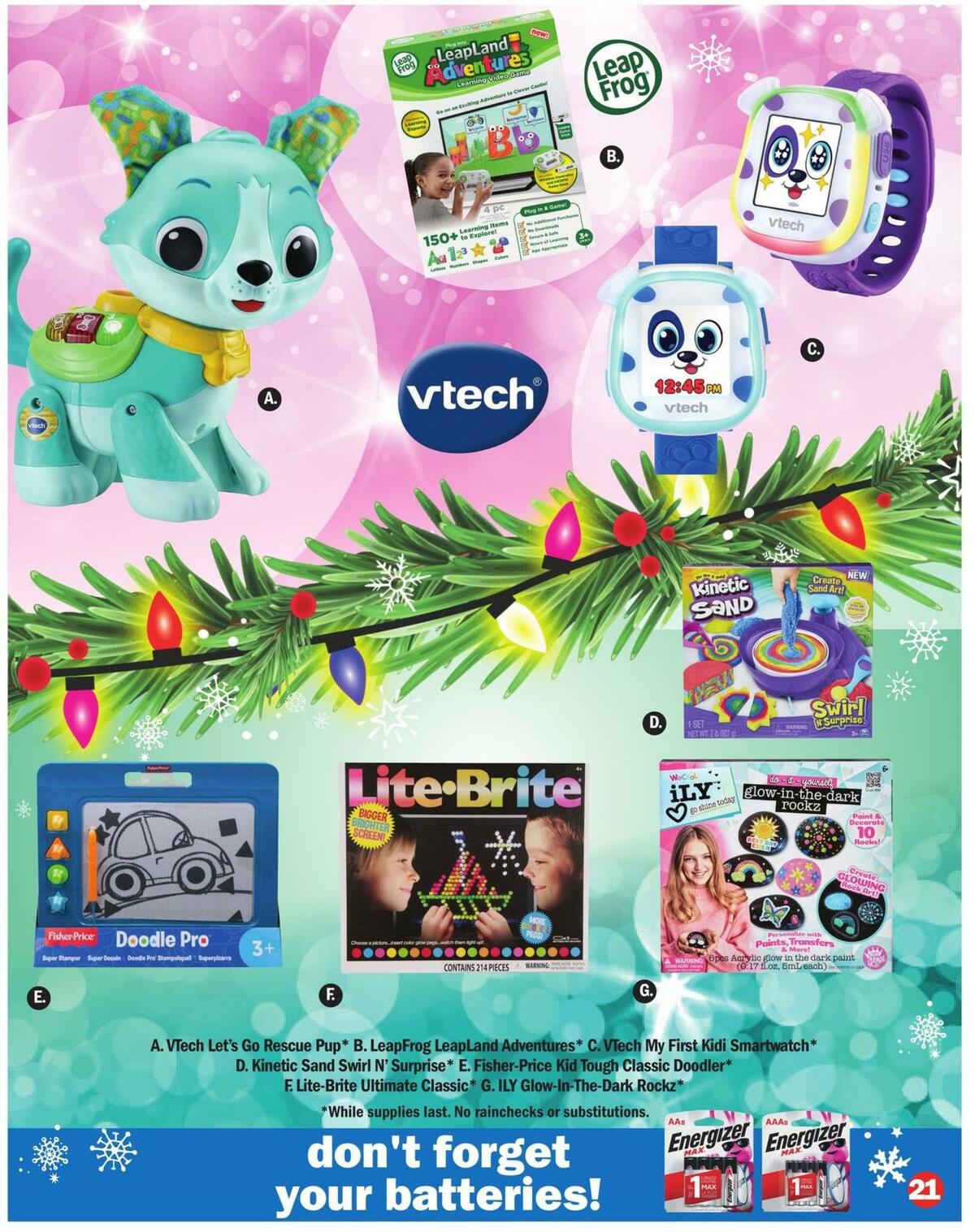 Meijer Holiday Toy Book Weekly Ad from October 30