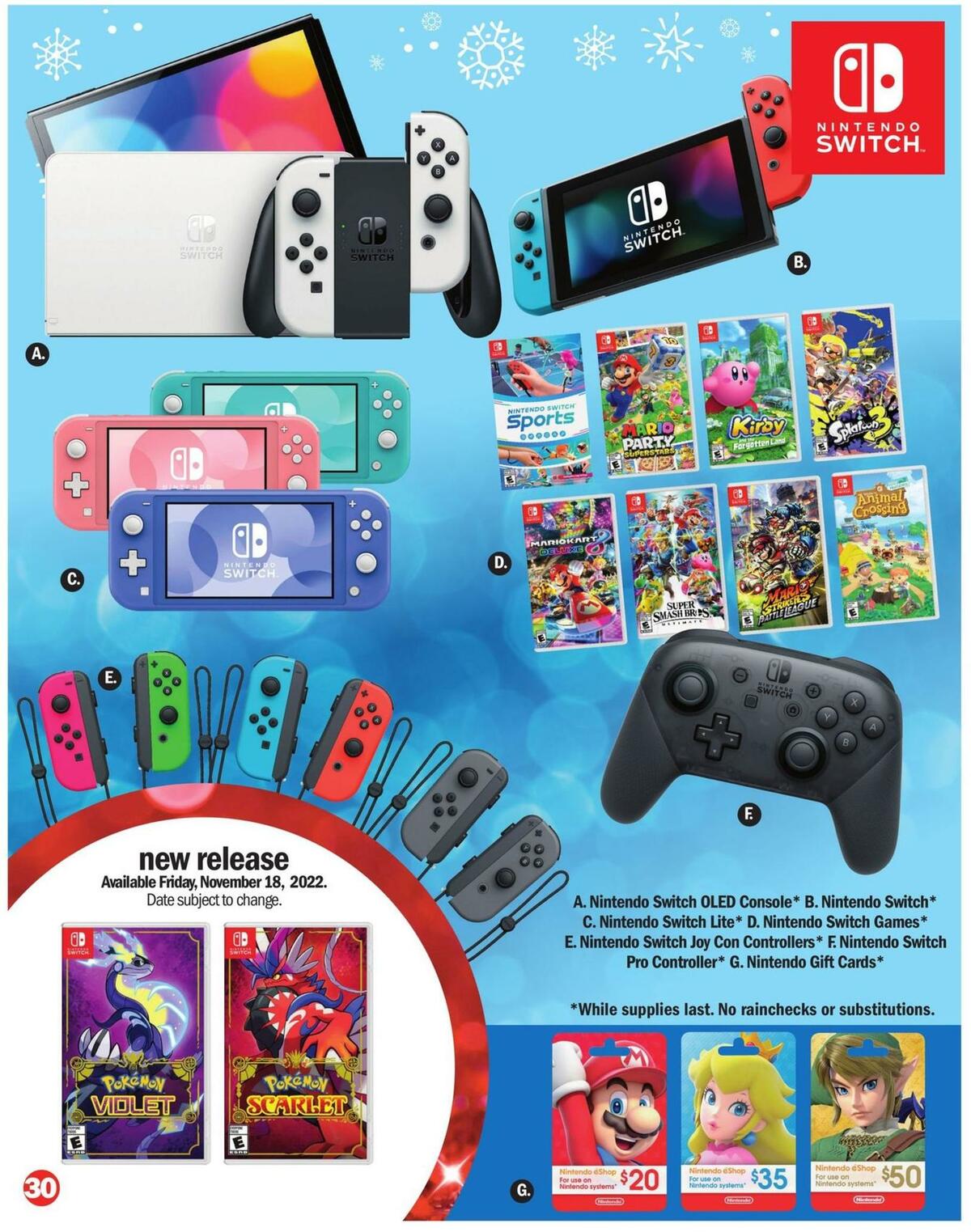 Meijer Holiday Toy Book Weekly Ad from October 30